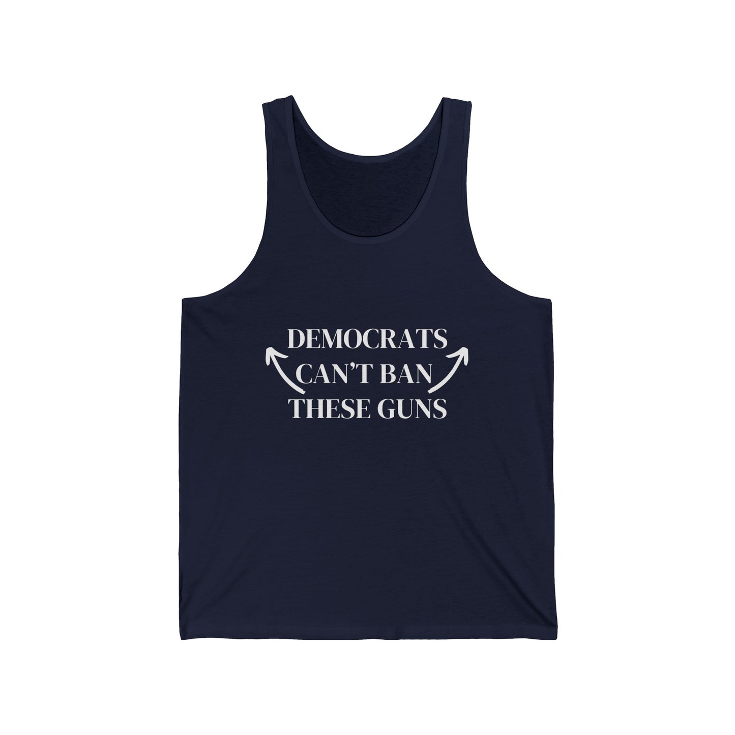Can't Ban These Men's Tank Top (White Logo) - Sweet Baby Jeez Teez