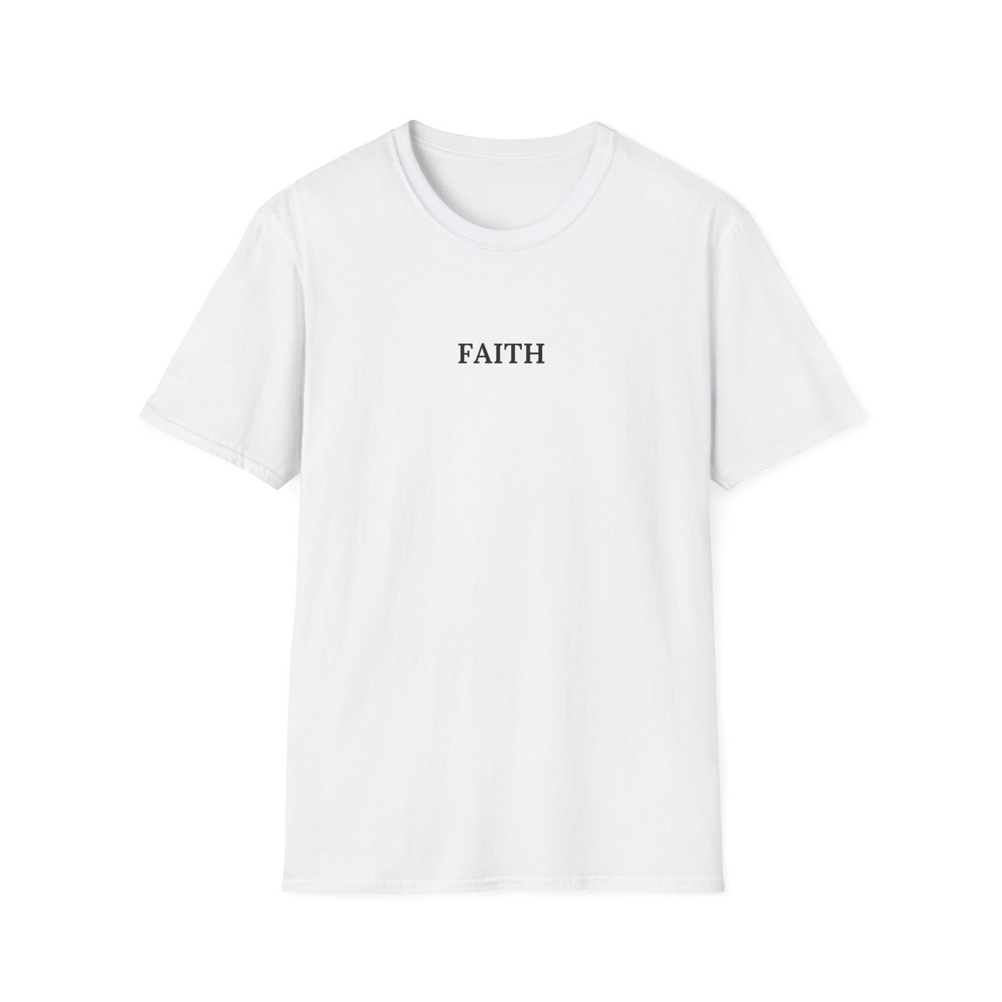 Have a Little Faith Women's Relaxed/Plus Tshirt (Black Logo) - Sweet Baby Jeez Teez