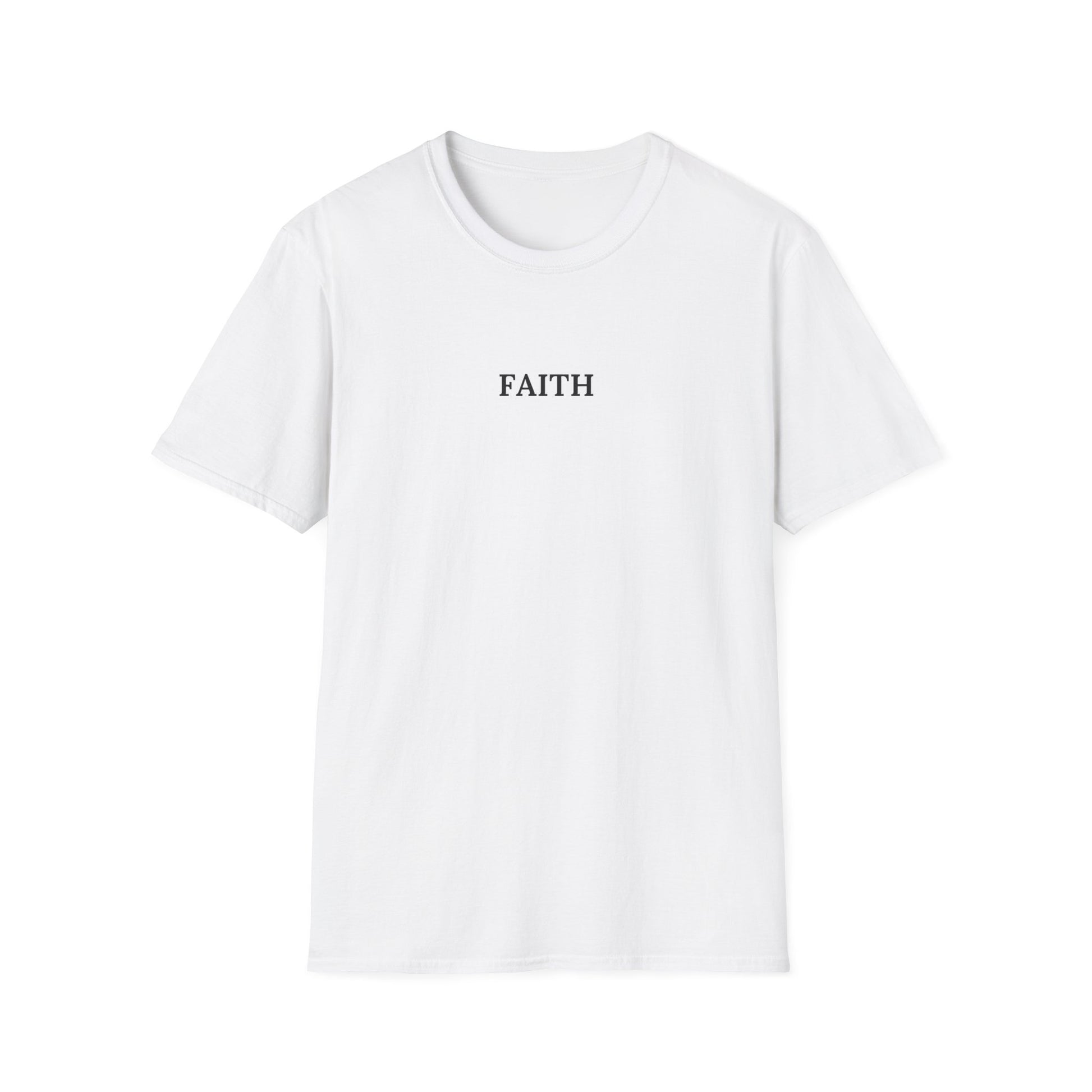 Have a Little Faith Women's Relaxed/Plus Tshirt (Black Logo) - Sweet Baby Jeez Teez