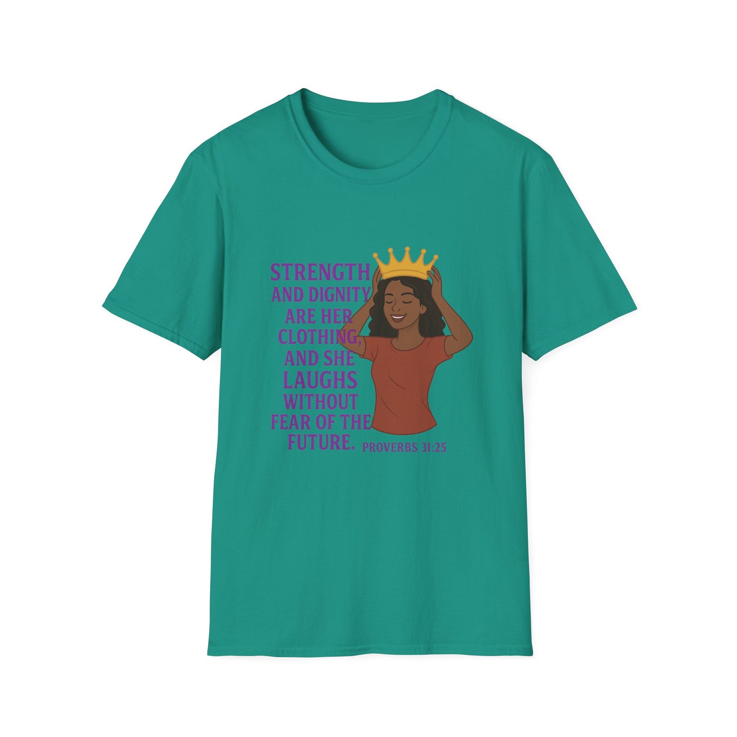 "Strength & Dignity" Bible Verse Women's Relaxed Tshirt