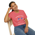 Conservative Mom's Club Women's Plus/Relaxed Tshirt (White Logo)