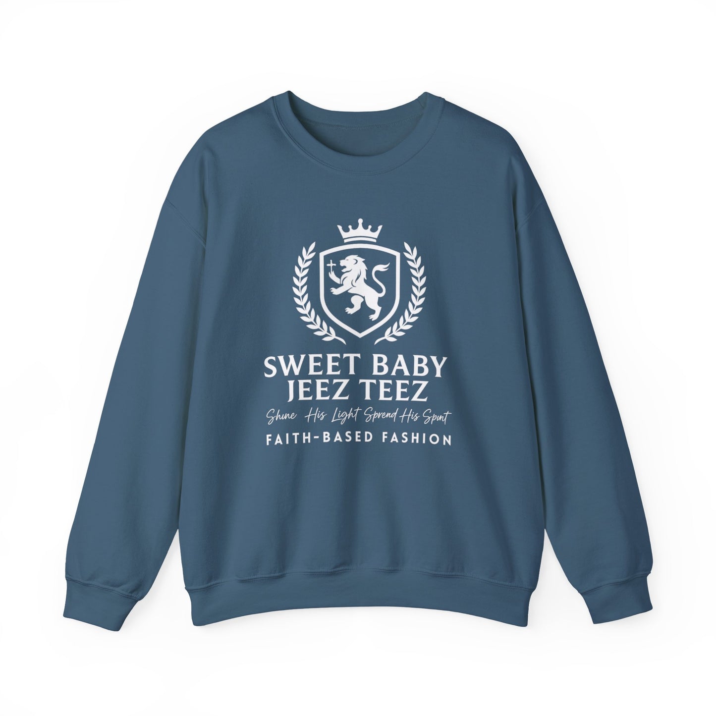 Sweet Baby Jeez Teez Faith-Based Fashion Sweatshirt