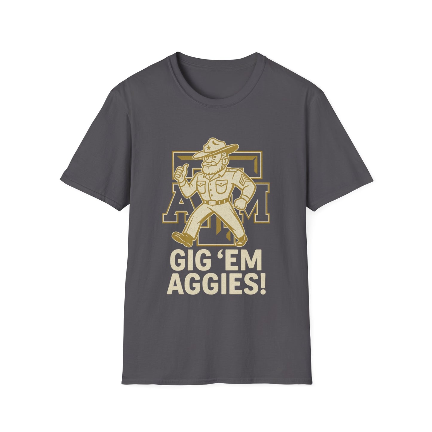 Gig 'Em Aggies Texas A&M Unisex Softstyle T-Shirt - Sweet Baby Jeez Teez