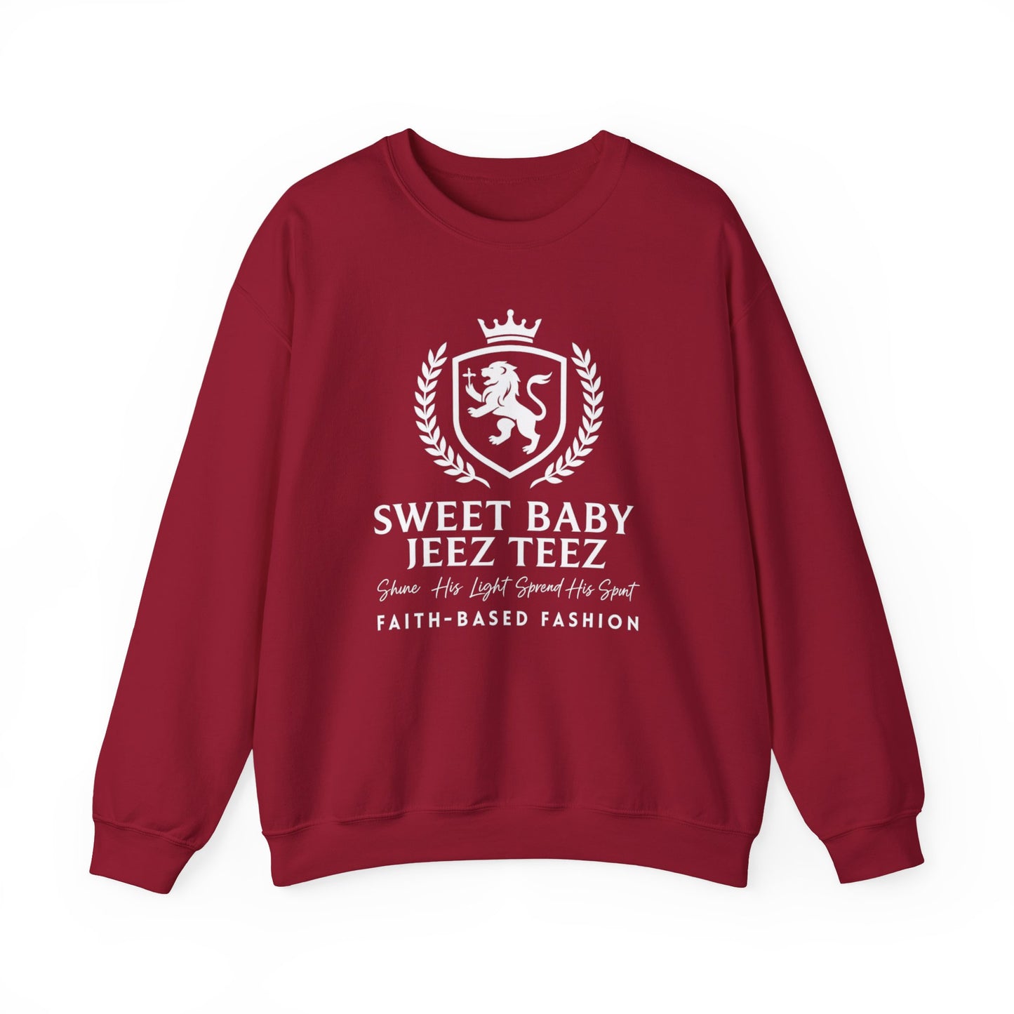 Sweet Baby Jeez Teez Faith-Based Fashion Sweatshirt