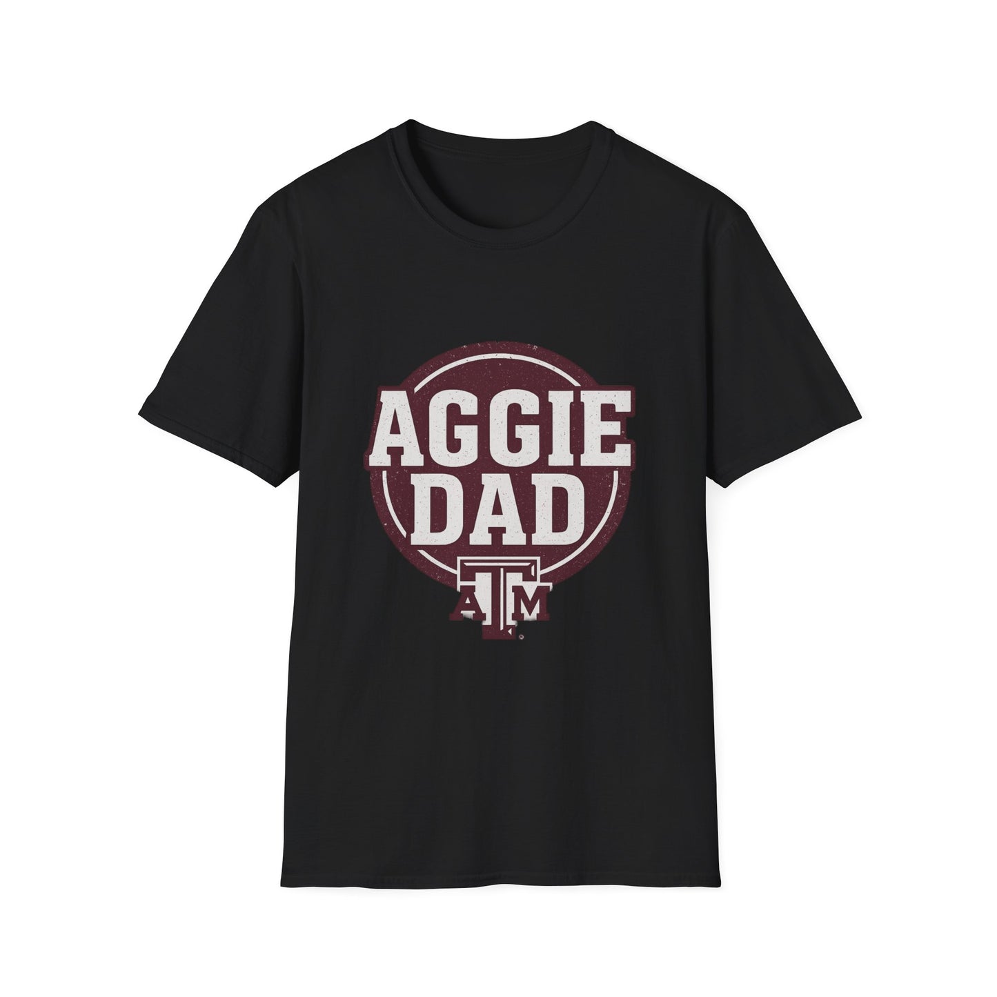 Aggie Dad Texas A&M Men's Softstyle T-Shirt - Sweet Baby Jeez Teez