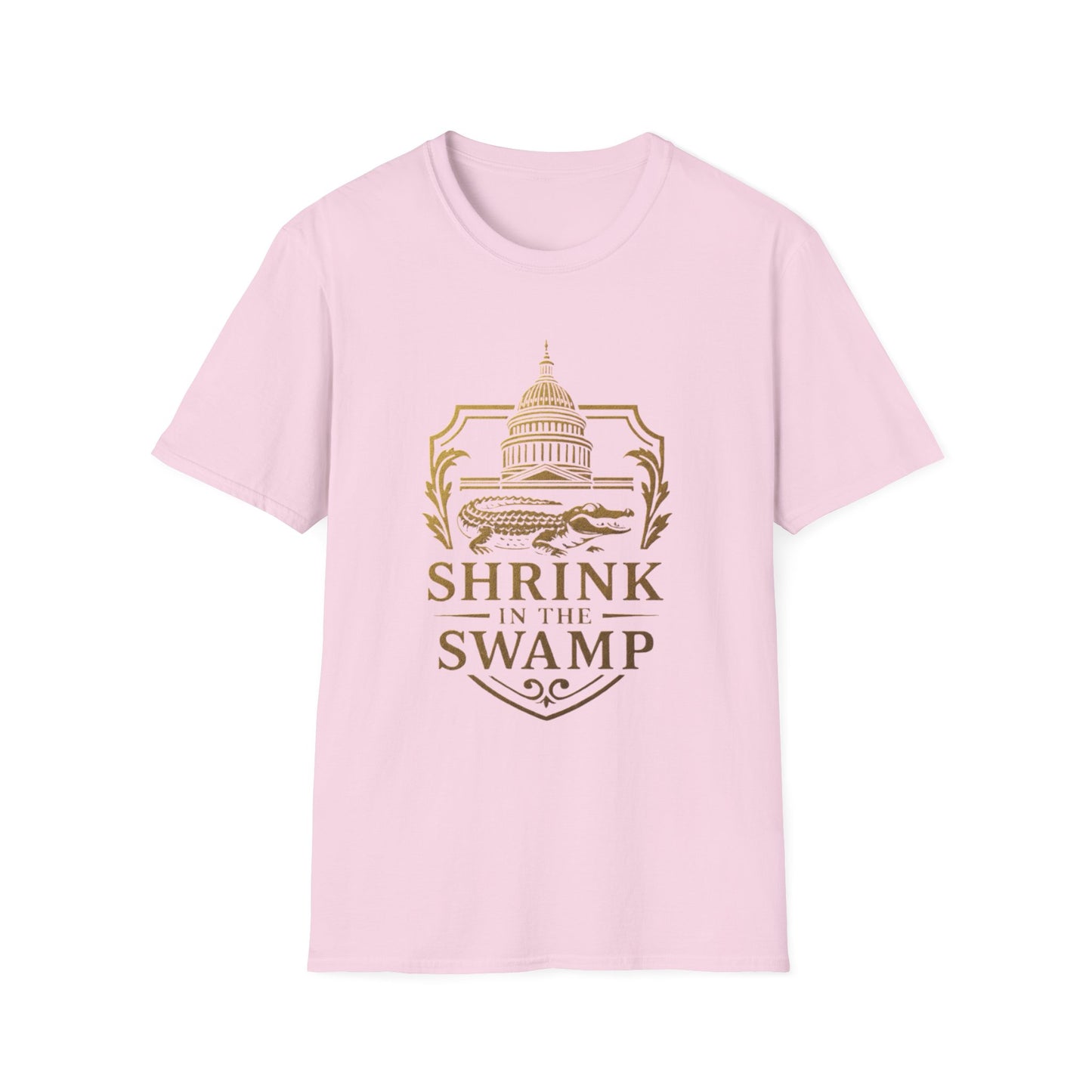 Shrink in the Swamp [TM] Unisex Softstyle T-Shirt - Sweet Baby Jeez Teez