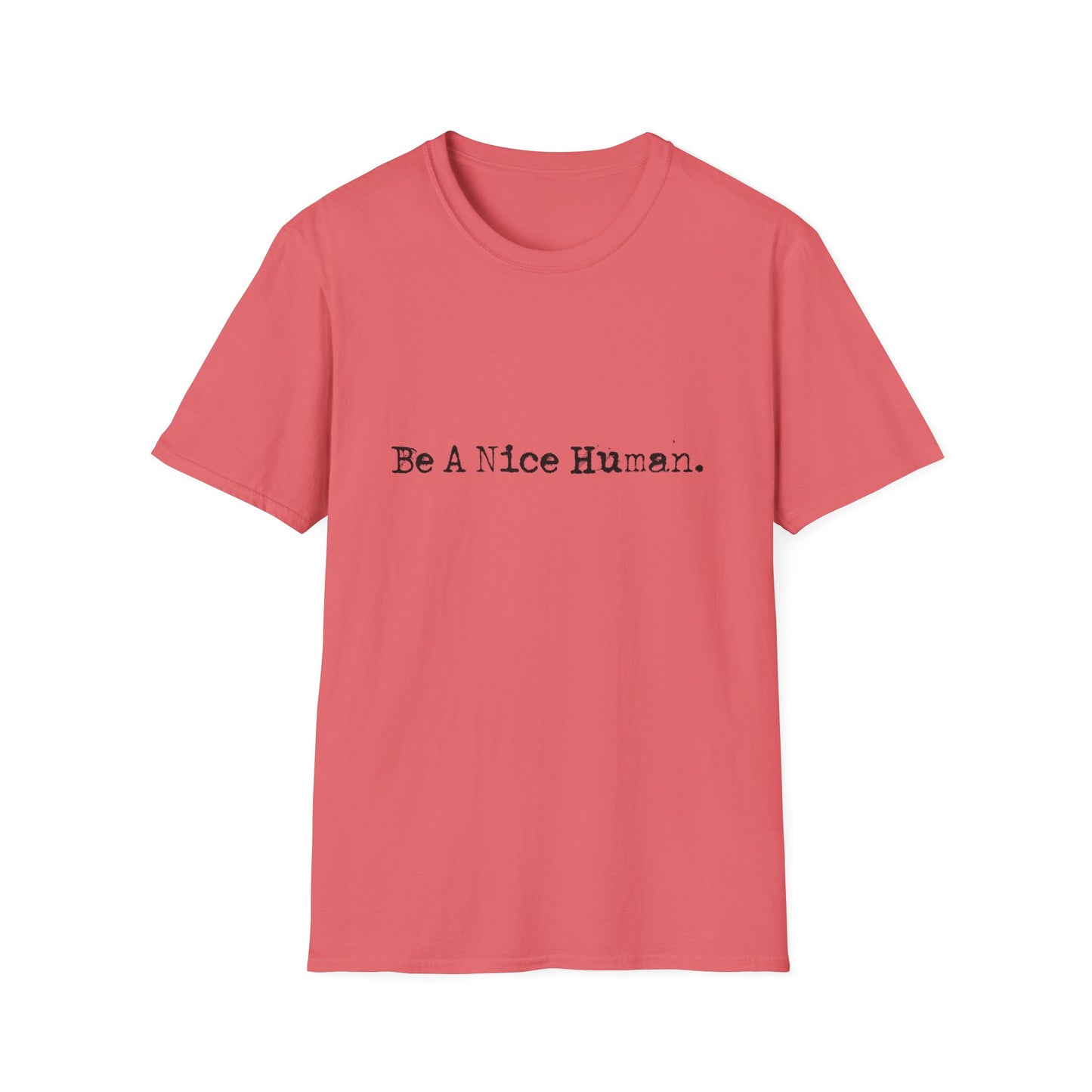 Nice Human Womens Relaxed/Plus Tshirt (FP Black Logo) - Sweet Baby Jeez Teez