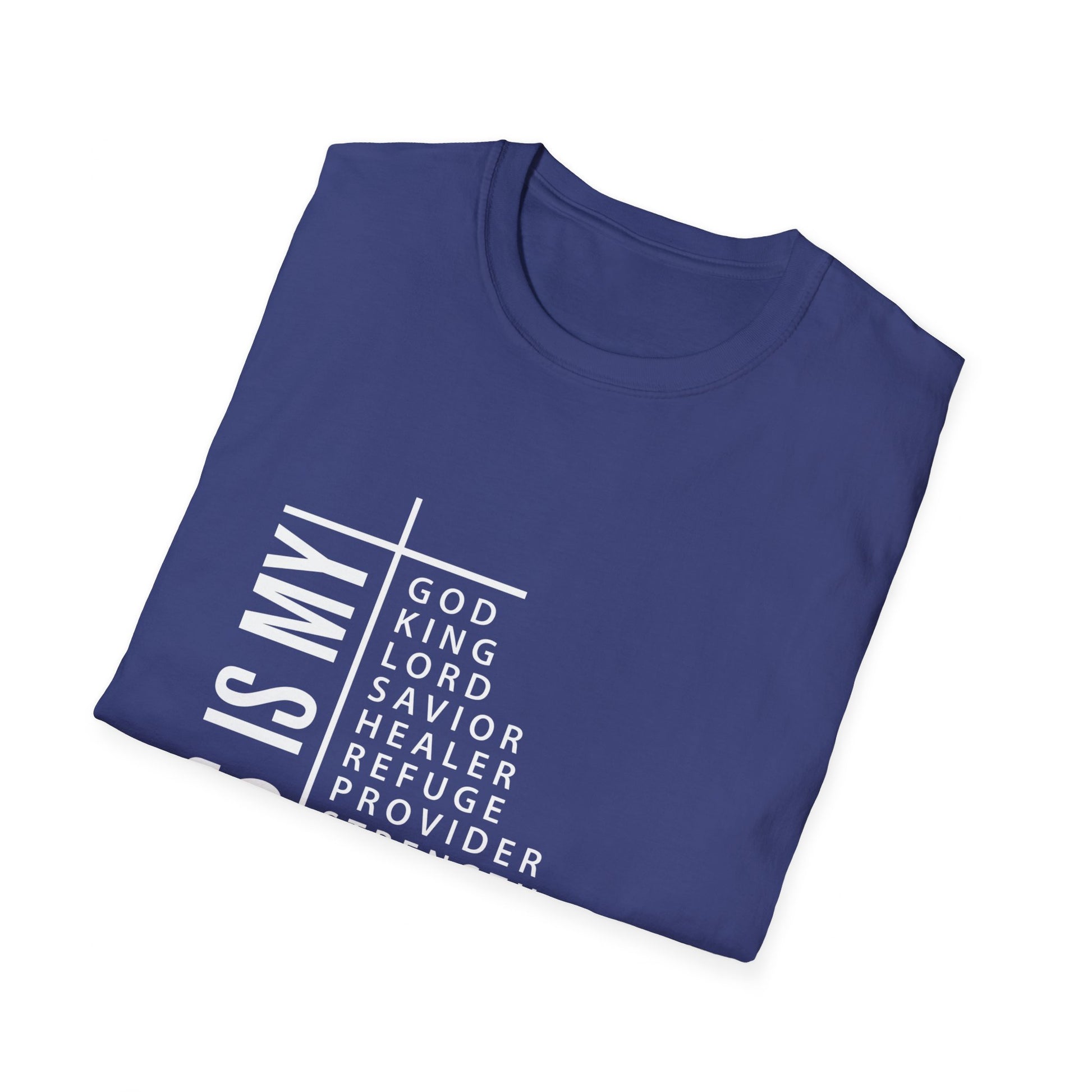 Jesus is My Women's Relaxed/Plus Tshirt (White Logo) - Sweet Baby Jeez Teez
