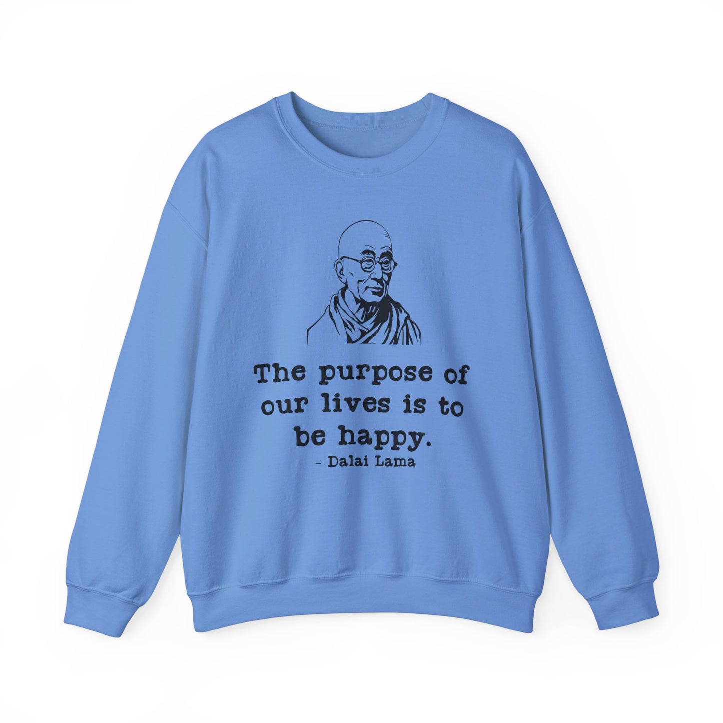 Purpose of Life Womens Relaxed Sweatshirt (IW Black Logo) - Sweet Baby Jeez Teez