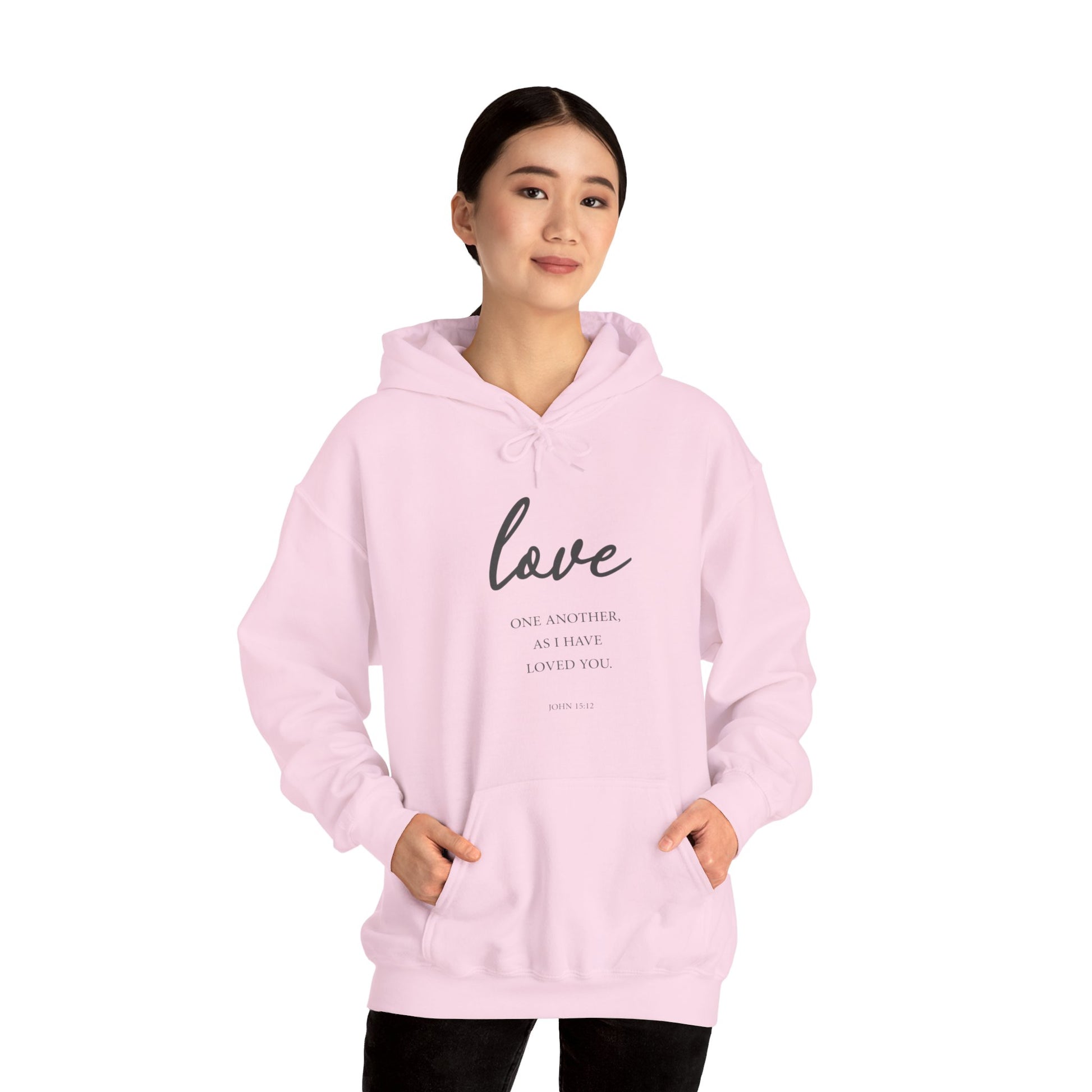 Love Women's Relaxed Hoodie (Black Logo) - Sweet Baby Jeez Teez