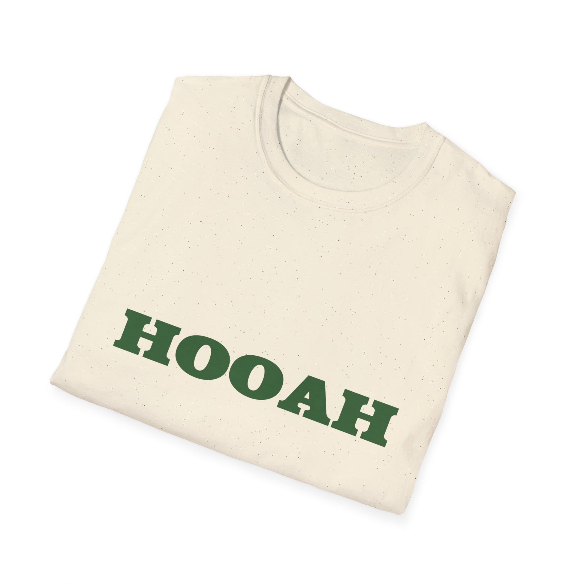 HOOAH (Army) Unisex Tshirt (MM Army Green Logo) - Sweet Baby Jeez Teez