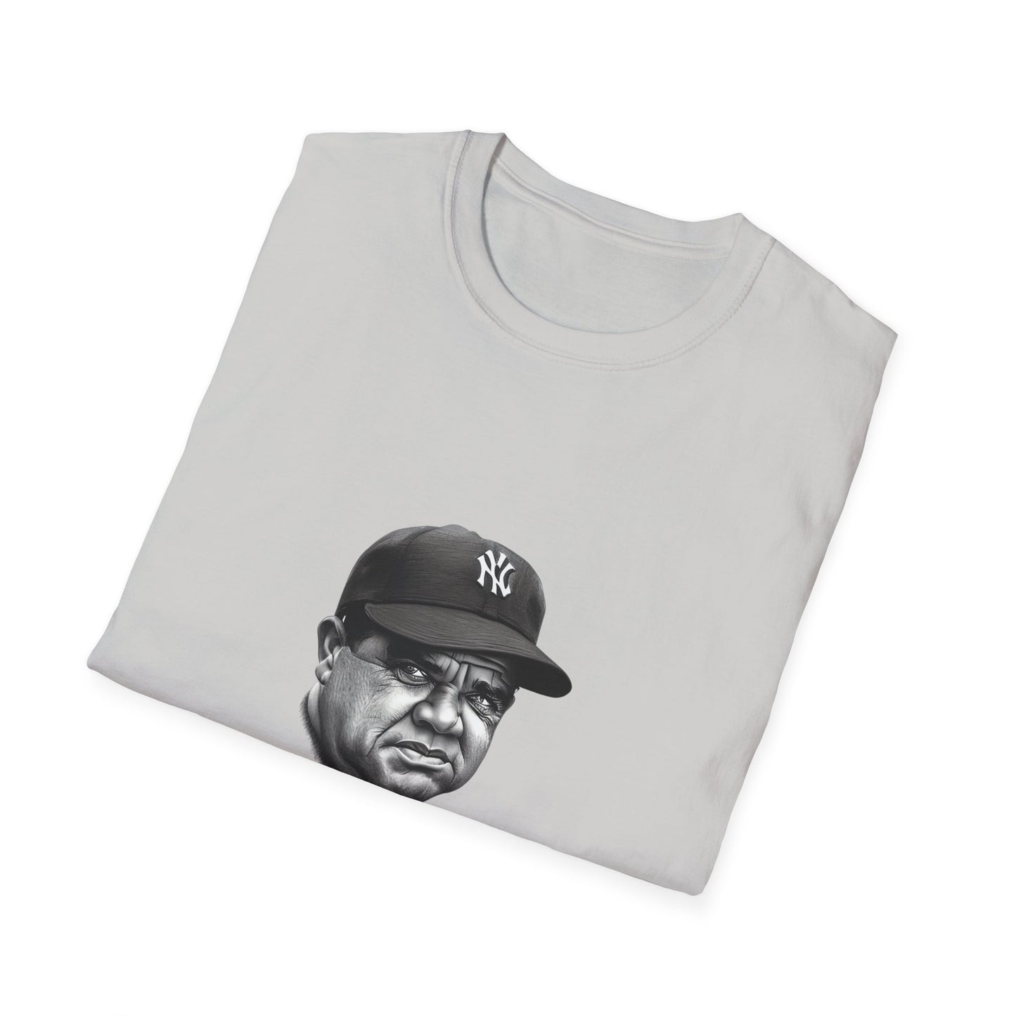 Strike Out Babe Ruth Men's Tshirt (IW Grayscale Logo)