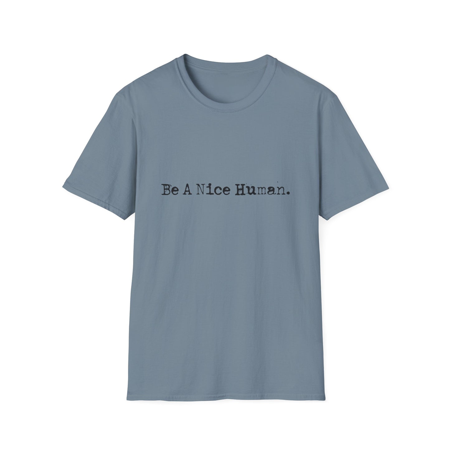 Nice Human Womens Relaxed/Plus Tshirt (FP Black Logo) - Sweet Baby Jeez Teez