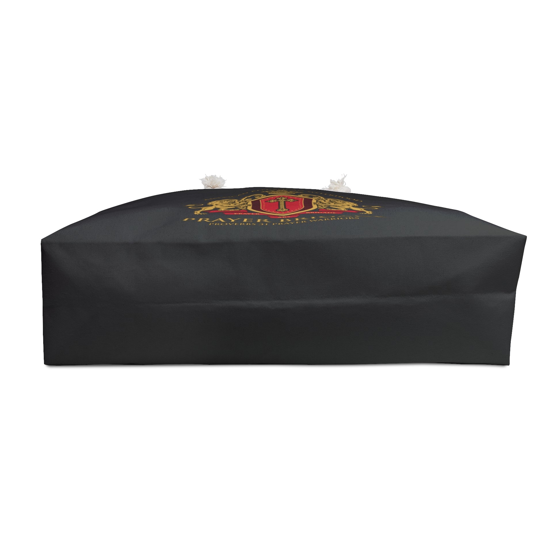 Prayer Brigade Weekender Bag - Stylish Travel Tote with Lion Crest Design - Sweet Baby Jeez Teez