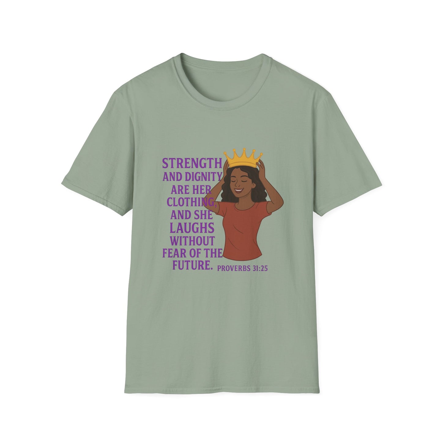 "Strength & Dignity" Bible Verse Women's Relaxed Tshirt