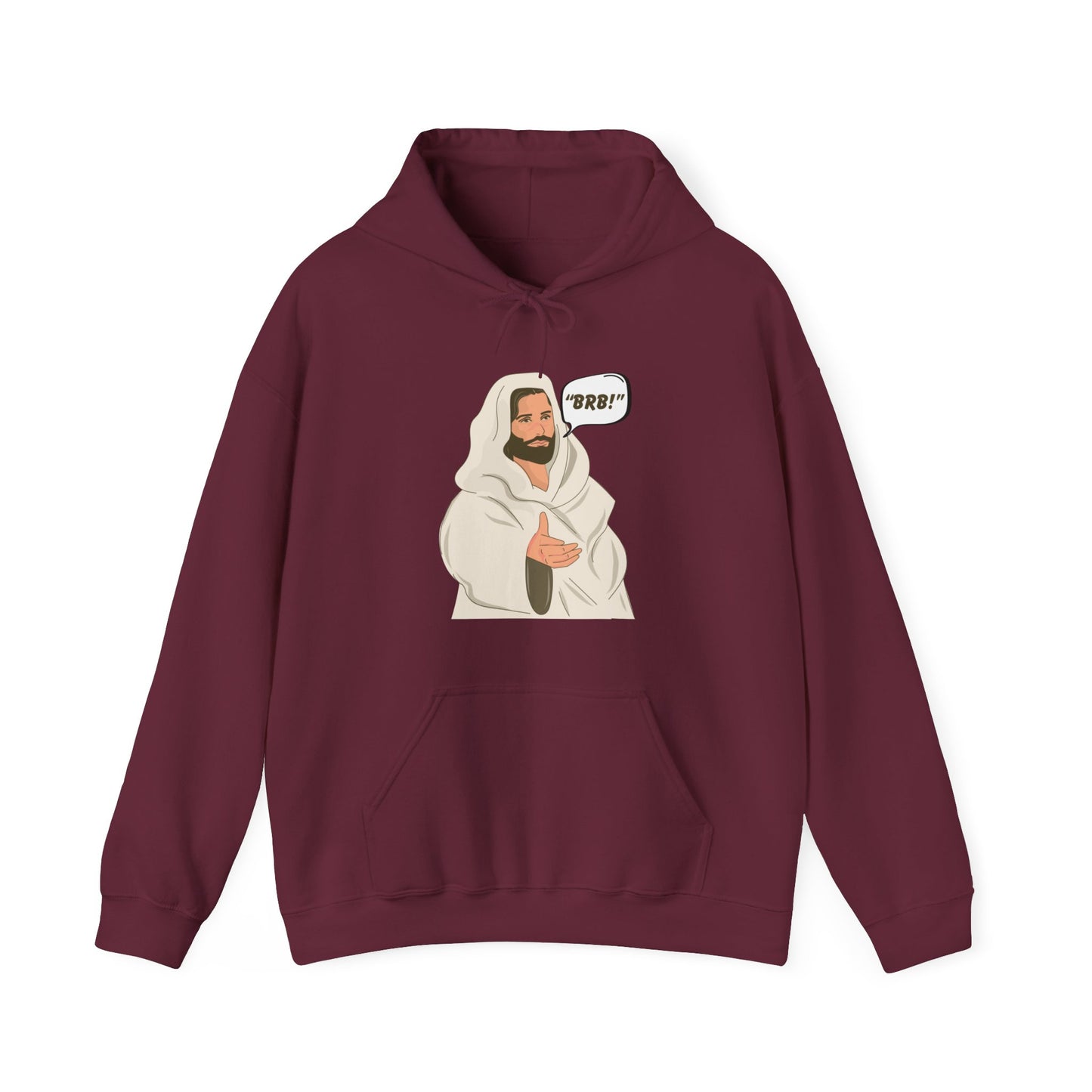 Be Right Back Hoodie | Back Men's Hoodie | Sweet Baby Jeez Teez