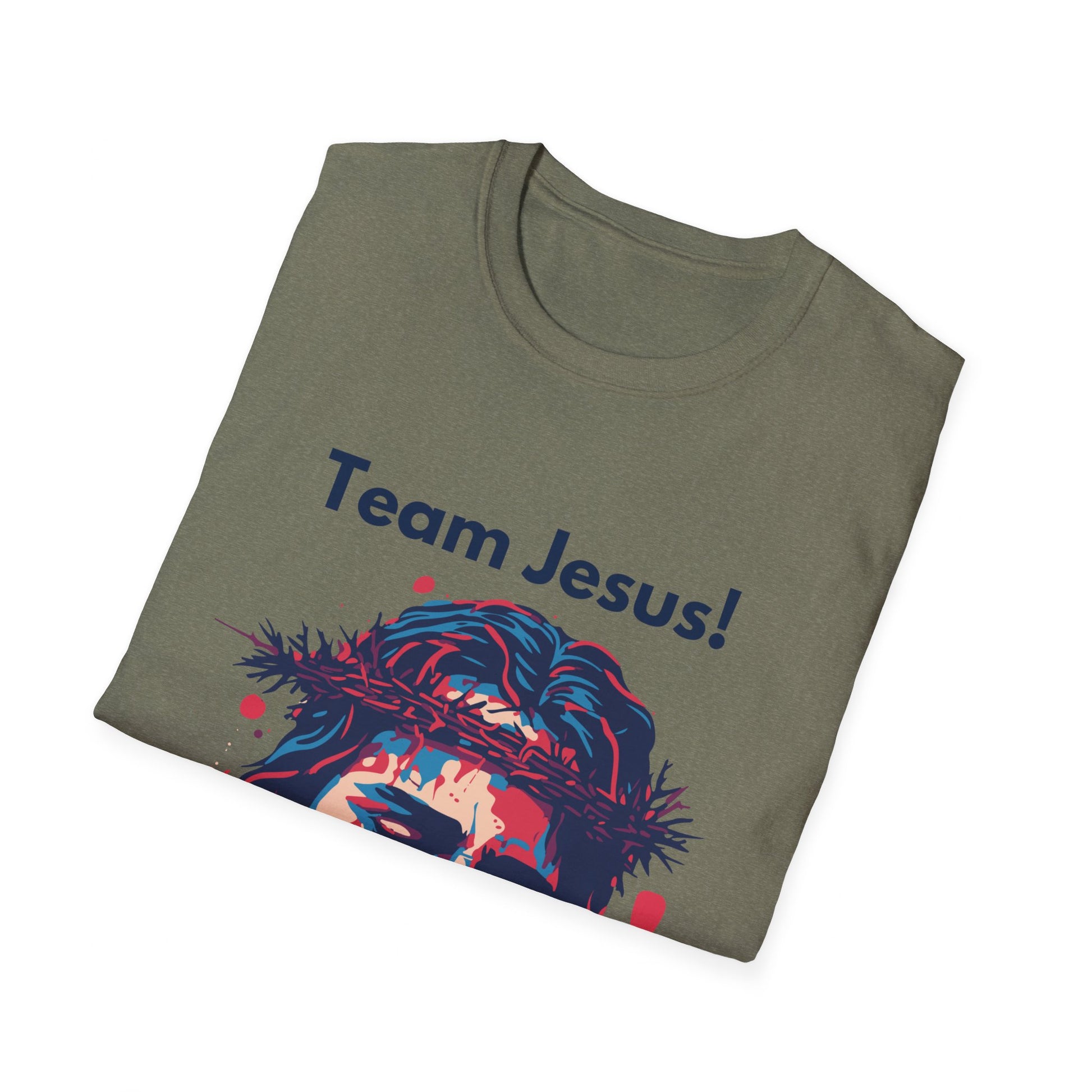 Team Jesus Men's Tshirt S-5XL - Sweet Baby Jeez Teez