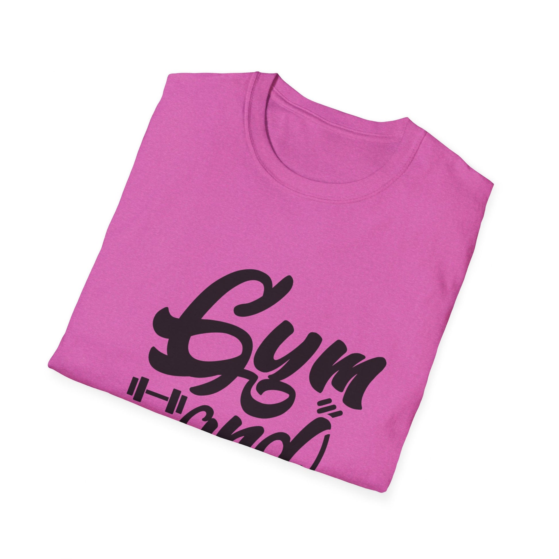 Gym and Jesus Women's Relaxed/Plus Tshirt (Black Logo) - Sweet Baby Jeez Teez