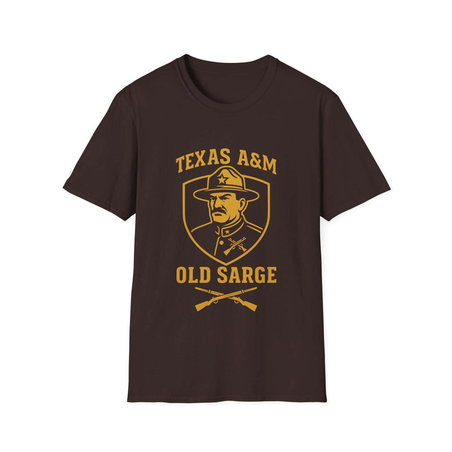 Vintage Texas A&M Old Sarge Softstyle Unisex T-Shirt