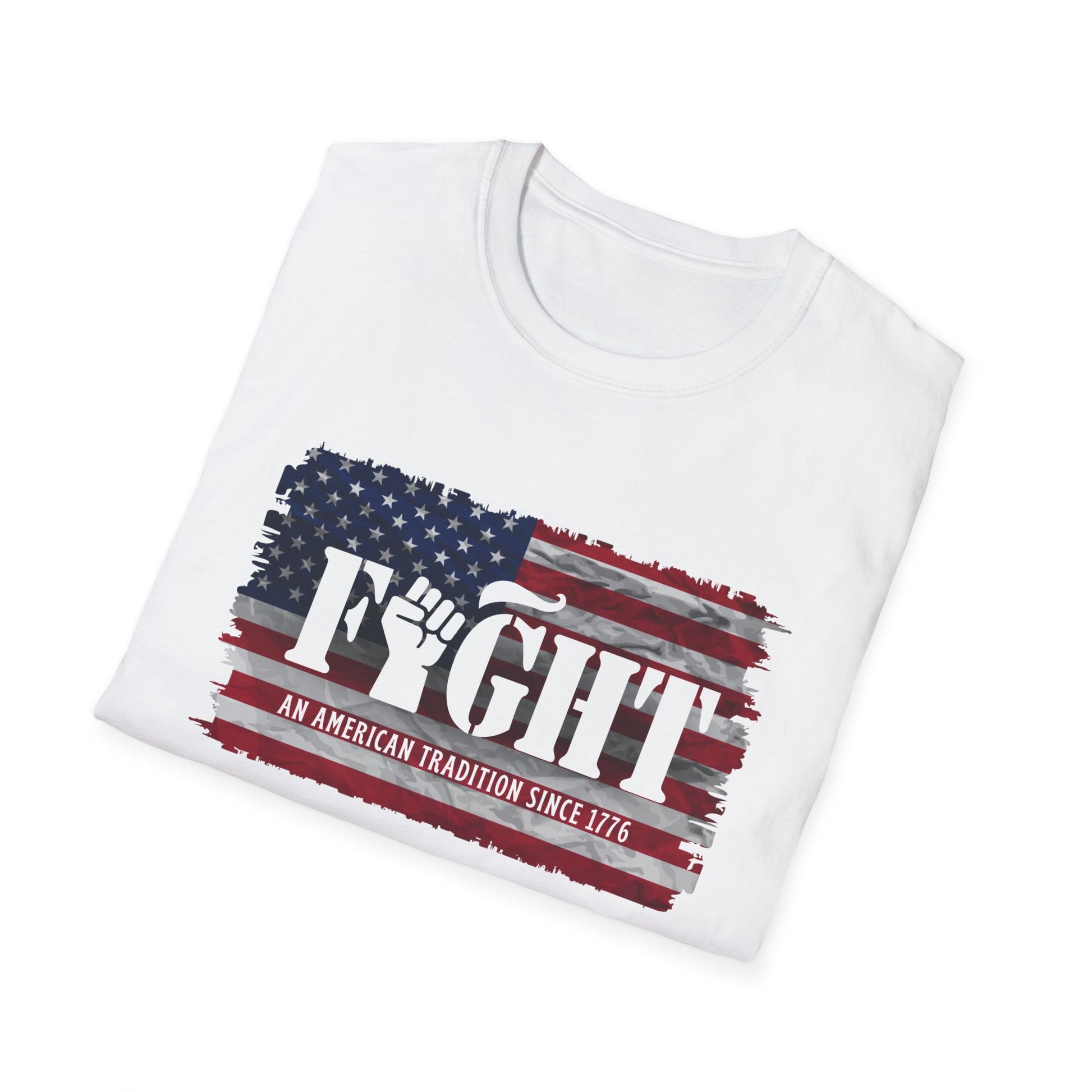 Fight Flag Women's Relaxed/Plus Tshirt - Sweet Baby Jeez Teez