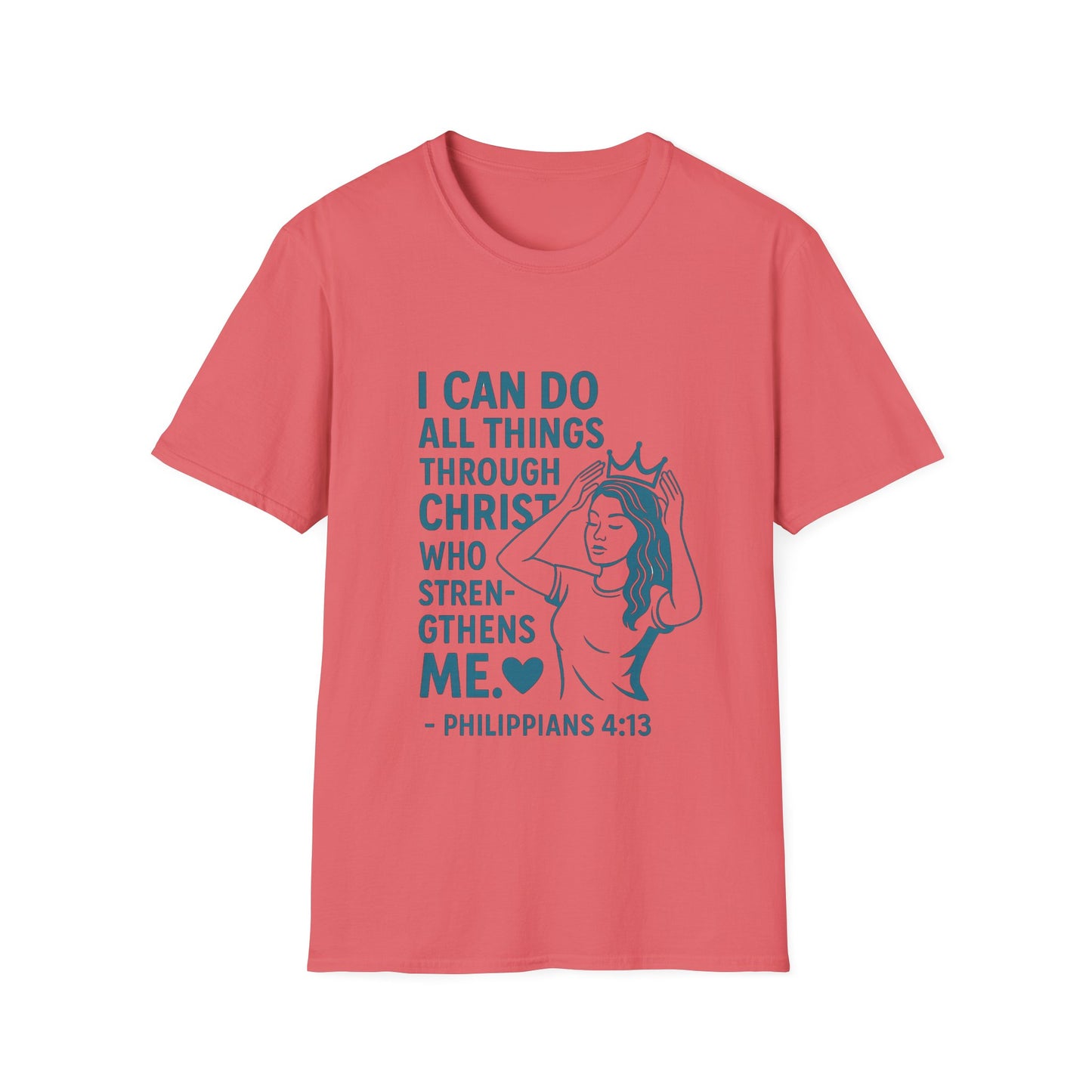 "I Can Do" Bible Verse Women's Relaxed T-Shirt