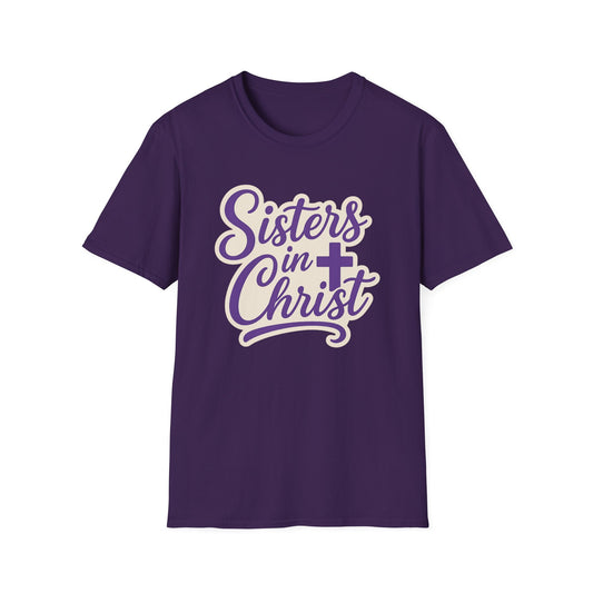 Sisters in Christ Christian Women's Relaxed Softstyle Tshirt