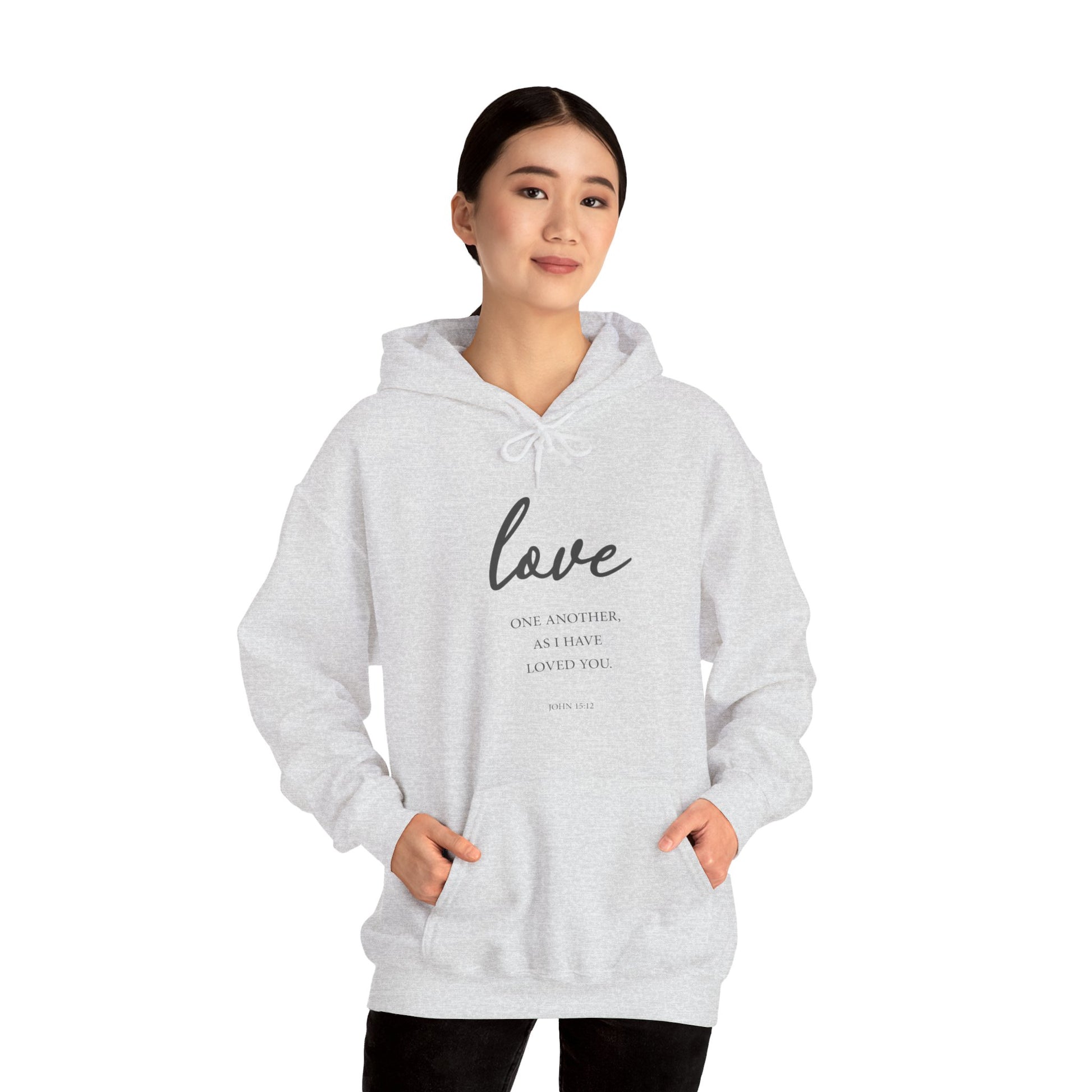 Love Women's Relaxed Hoodie (Black Logo) - Sweet Baby Jeez Teez