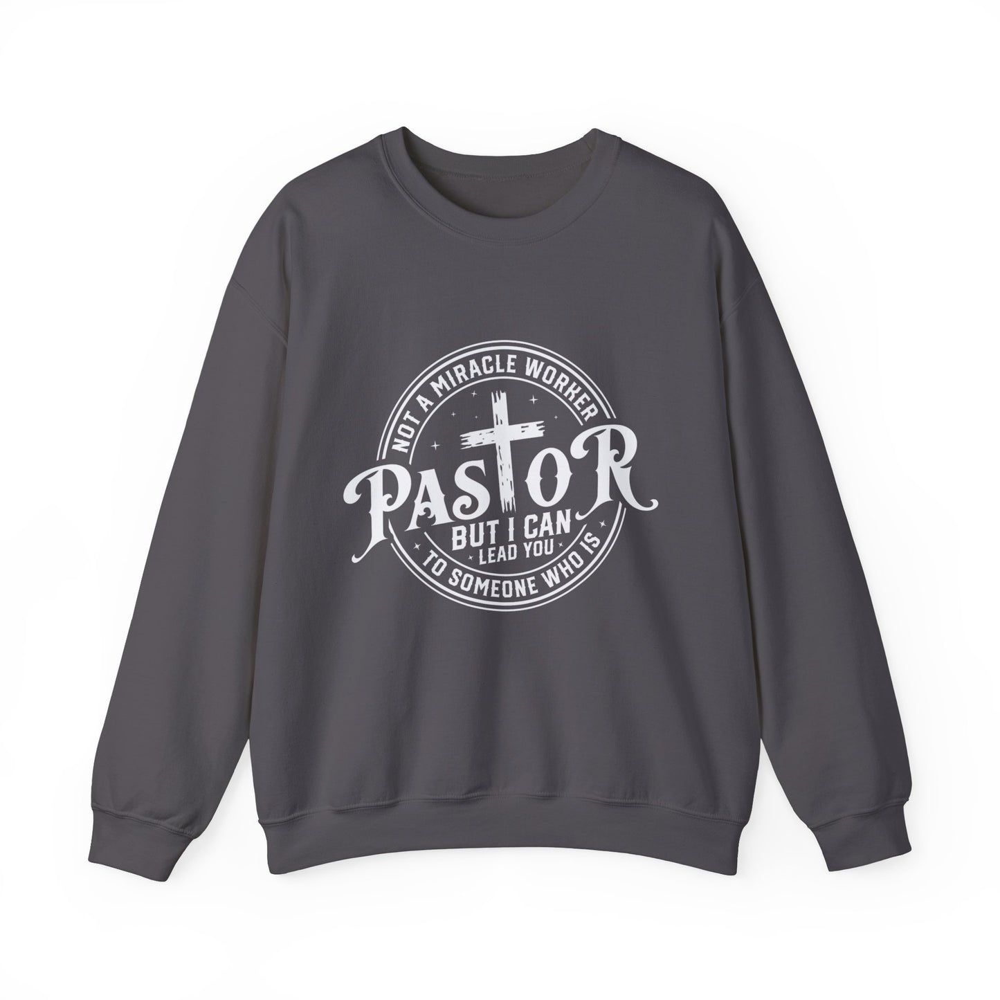 Pastor Women's Relaxed Sweatshirt (White Logo) - Sweet Baby Jeez Teez