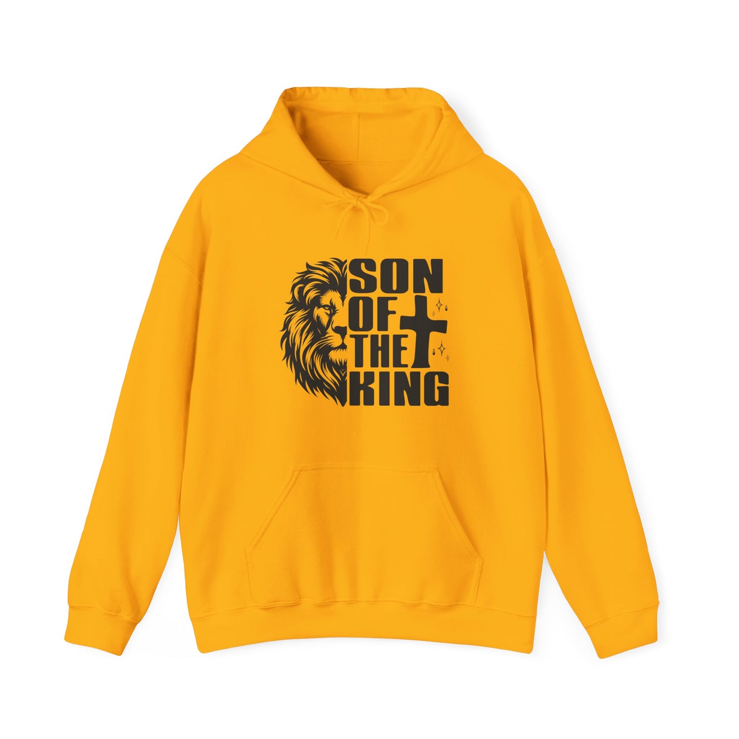 Son of the King Men's Hoodie (Black Logo) - Sweet Baby Jeez Teez
