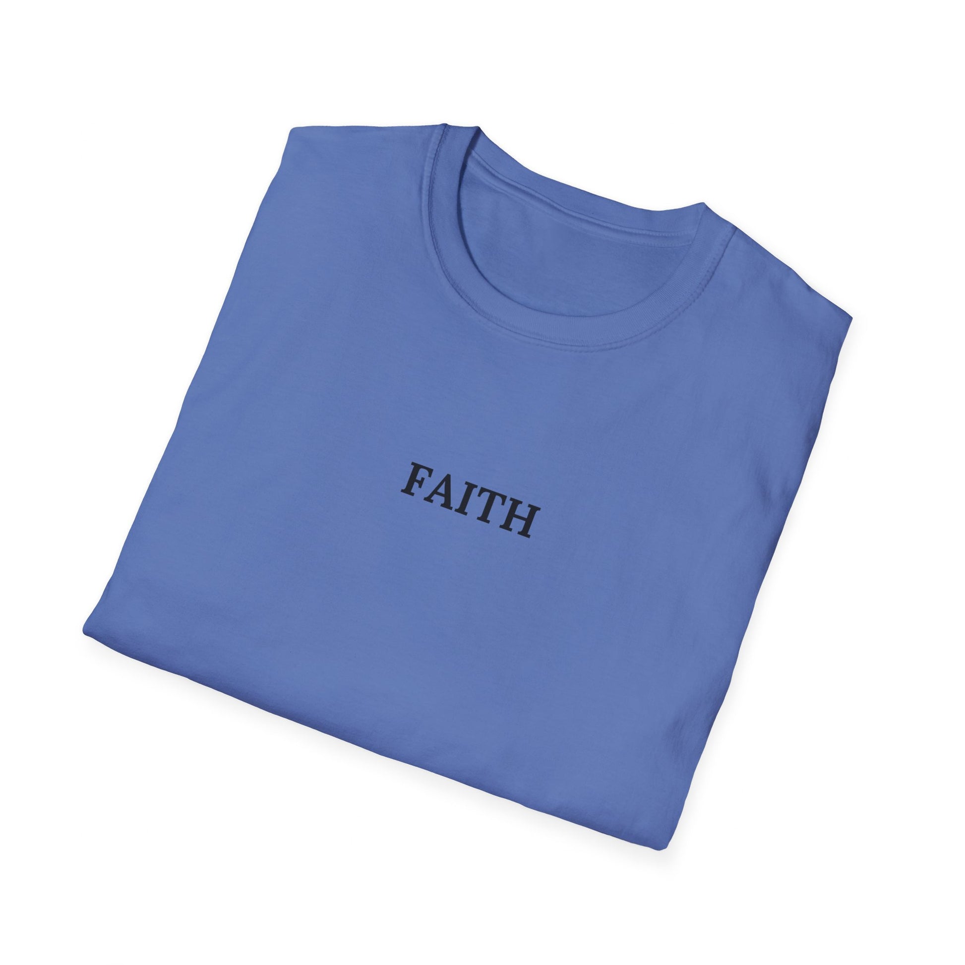 Have a Little Faith Women's Relaxed/Plus Tshirt (Black Logo) - Sweet Baby Jeez Teez