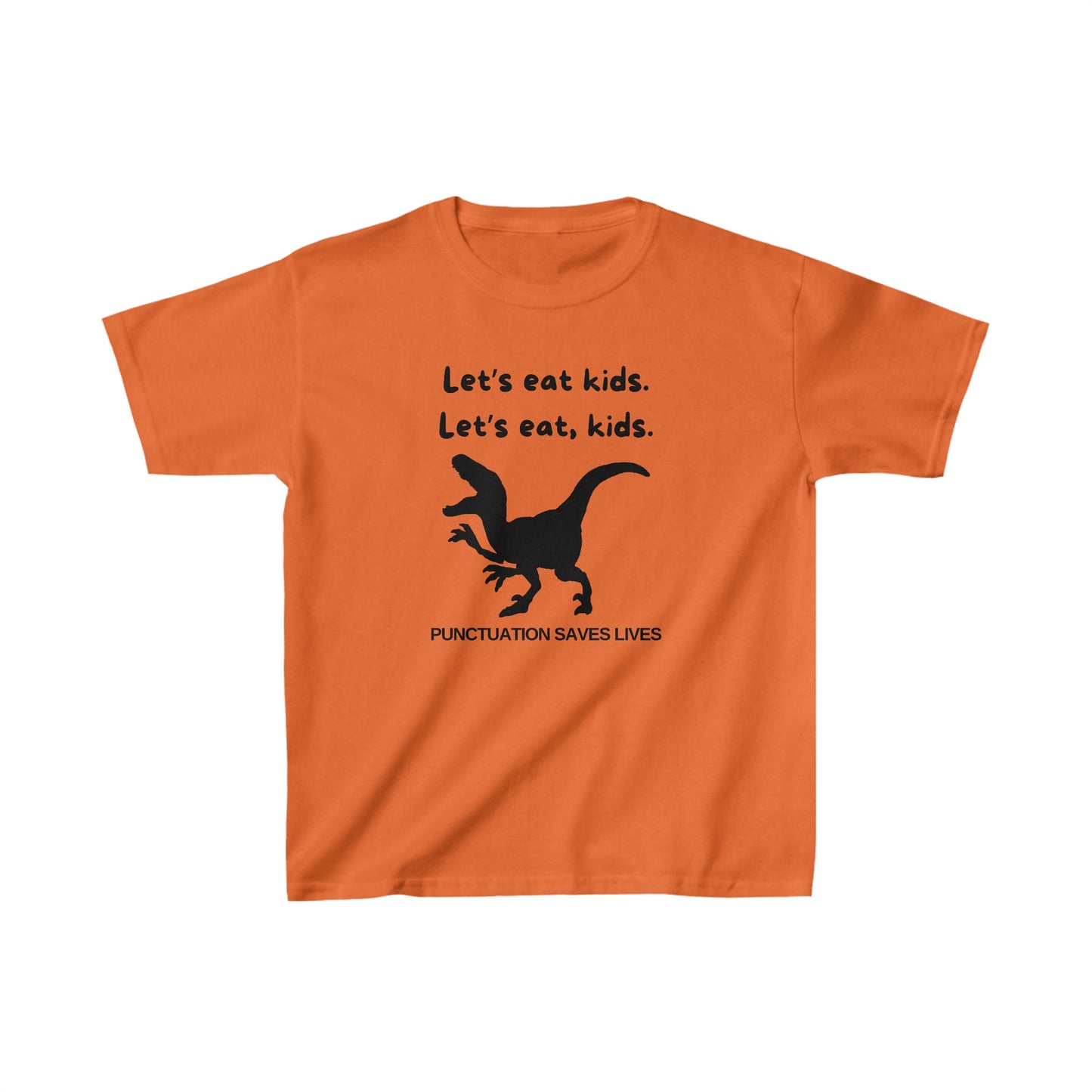 Lets Eat Kids Boys Tshirt (Black Logo) - Sweet Baby Jeez Teez