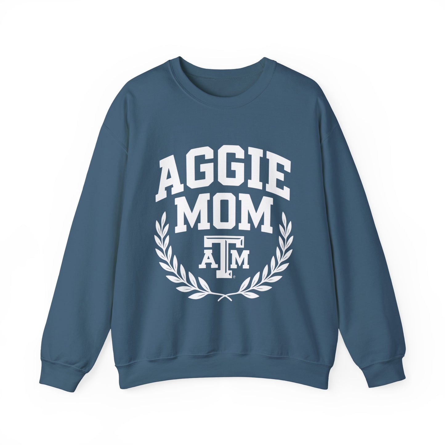 Aggie Mom Texas A&M Cozy Women's Crewneck Sweatshirt - Sweet Baby Jeez Teez