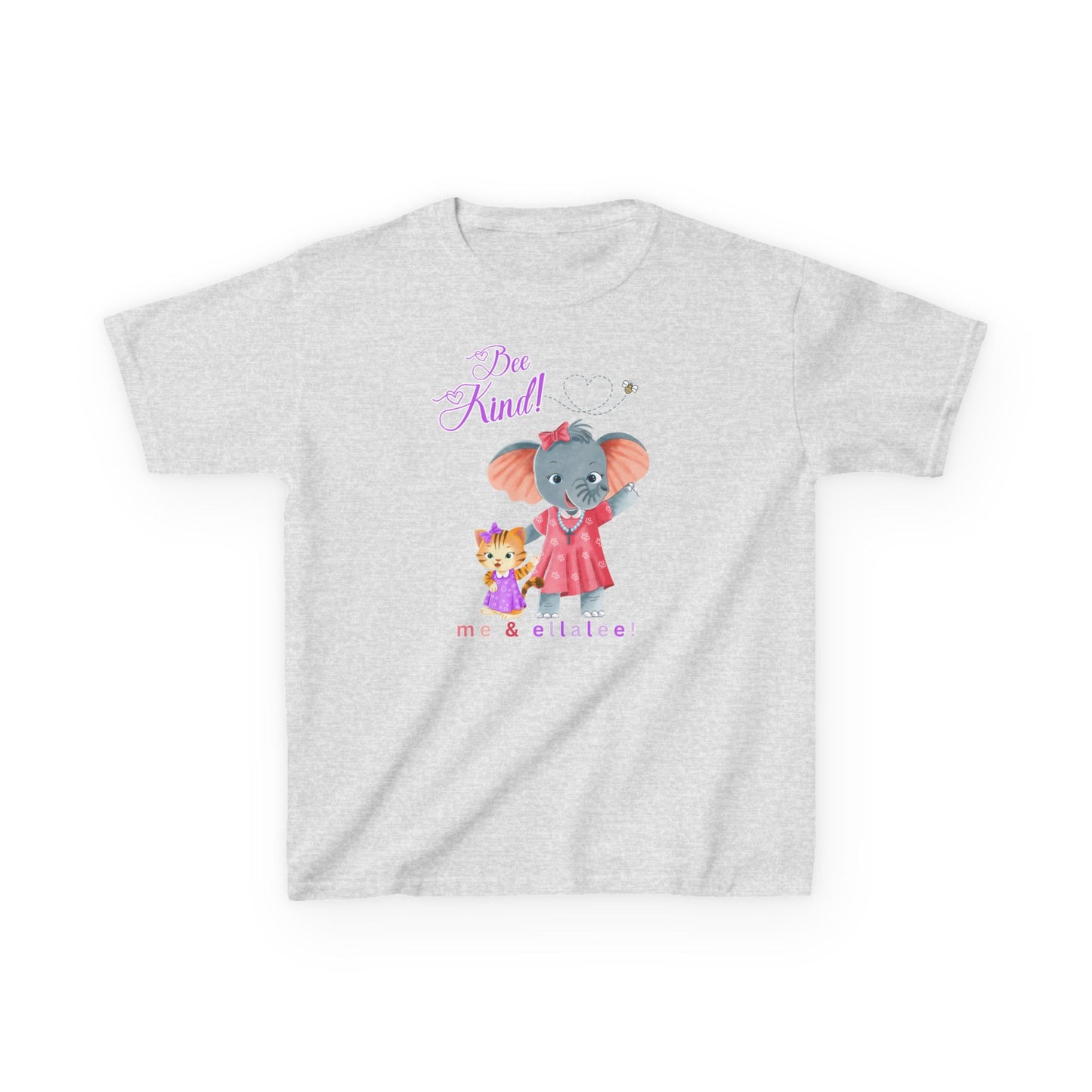 Ellalee the Elephant (TM) "Bee" Kind Girl's Unisex Tshirt
