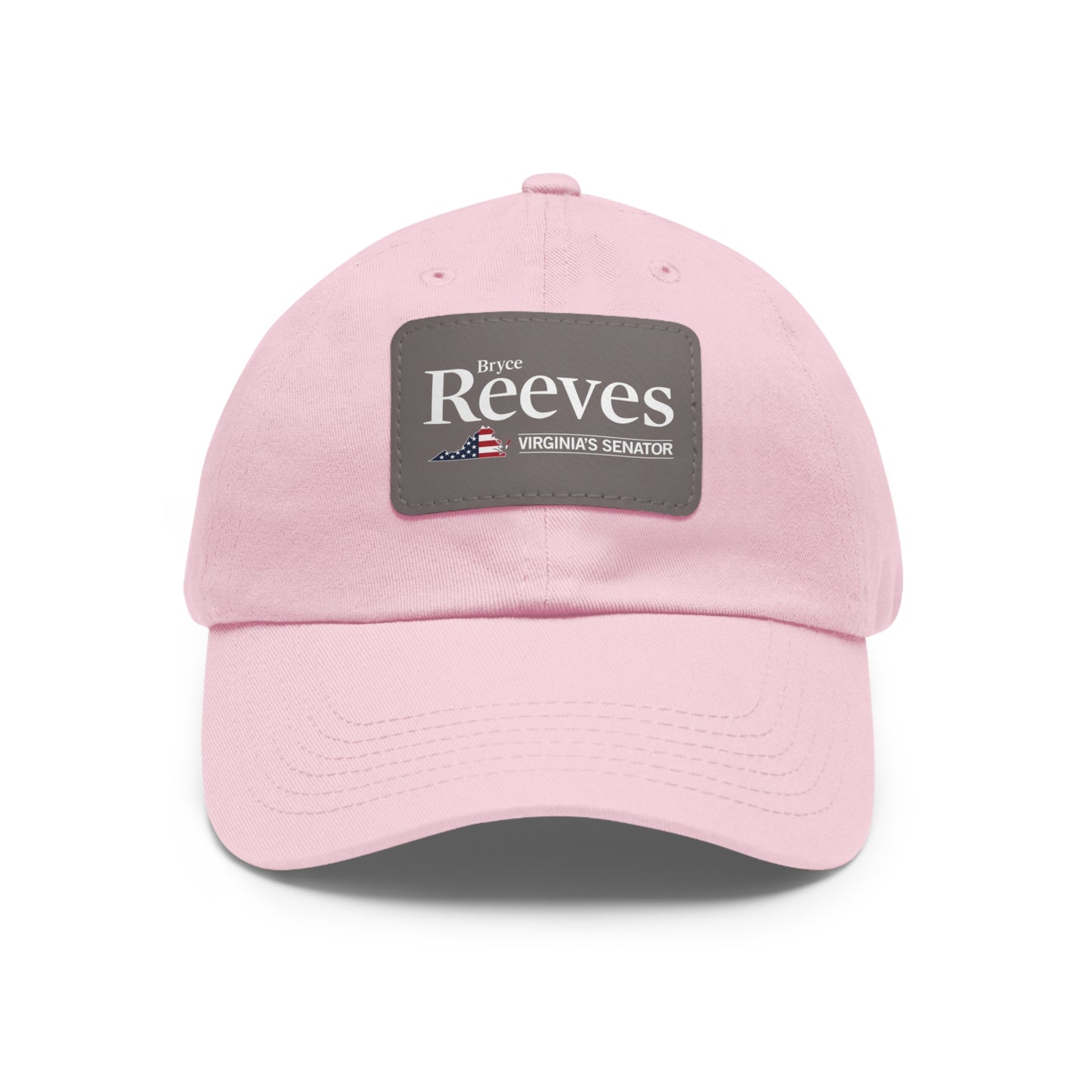 Bryce Reeves - Virginia's Senator Unisex Hat with Leather Patch (12 Colors)