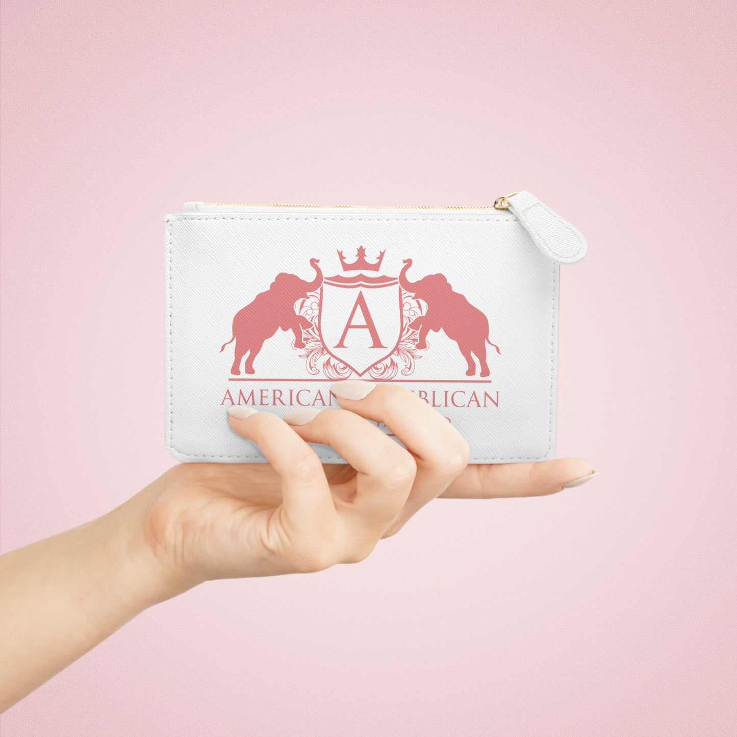 ARS Coral Clutch Bag | ARS Logo Mini Clutch Bag | Sweet Baby Jeez Teez
