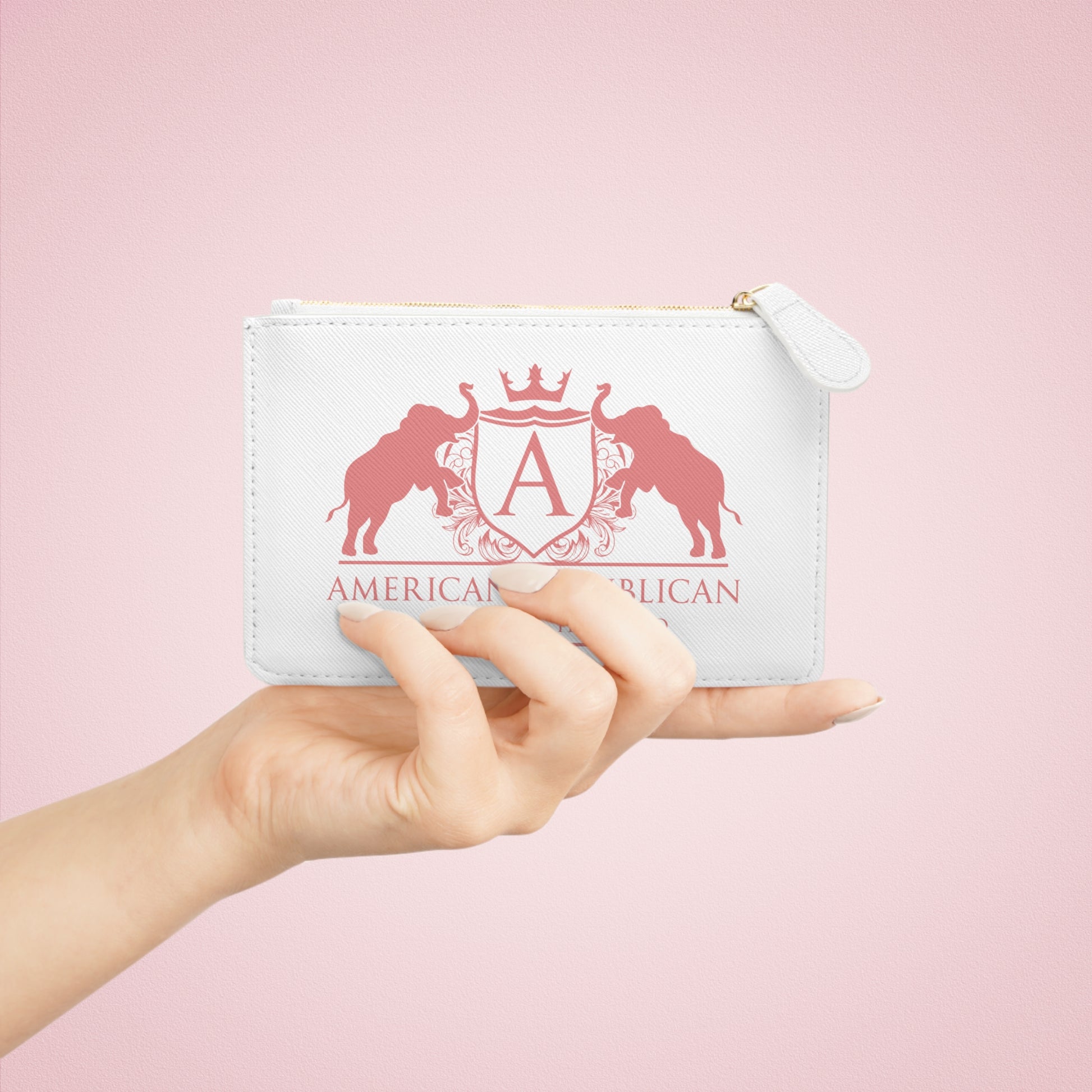 ARS Coral Clutch Bag | ARS Logo Mini Clutch Bag | Sweet Baby Jeez Teez
