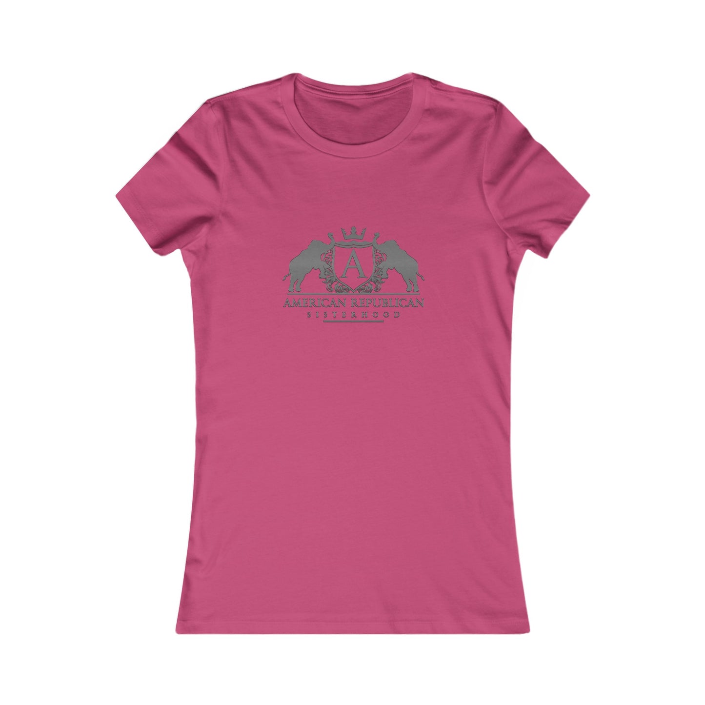ARS Logo Women's Tshirt (Charcoal Gray Logo) - Sweet Baby Jeez Teez
