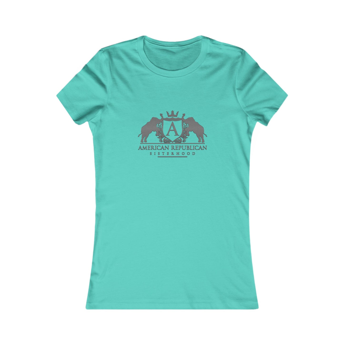 ARS Logo Women's Tshirt (Charcoal Gray Logo) - Sweet Baby Jeez Teez