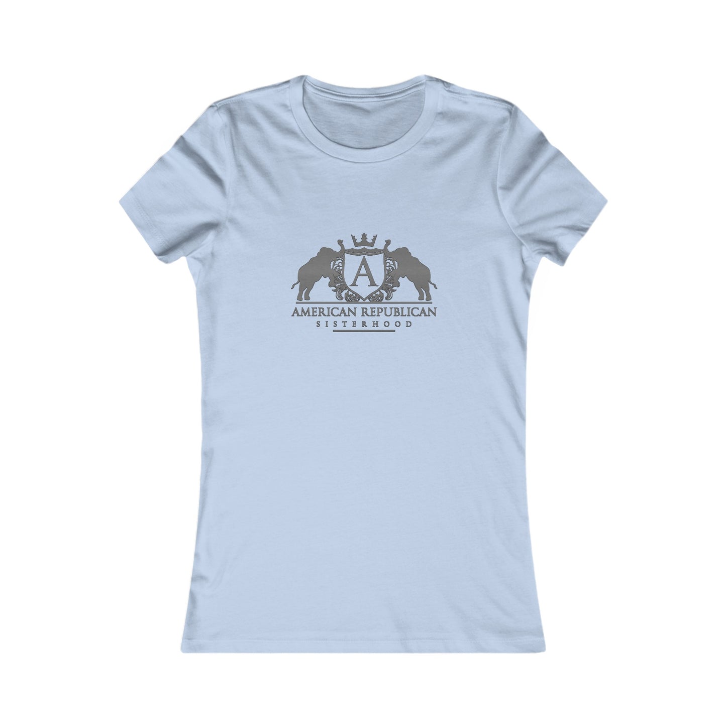 ARS Logo Women's Tshirt (Charcoal Gray Logo) - Sweet Baby Jeez Teez