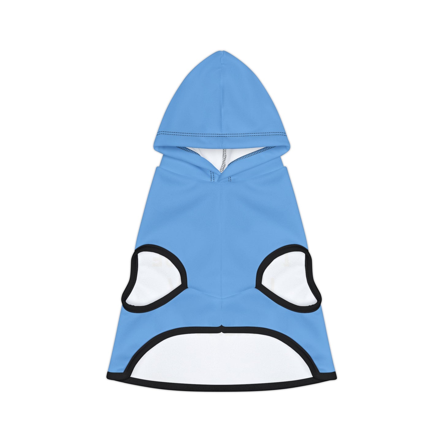Live with Parents Pet Hoodie, Blue (Black Logo) - Sweet Baby Jeez Teez