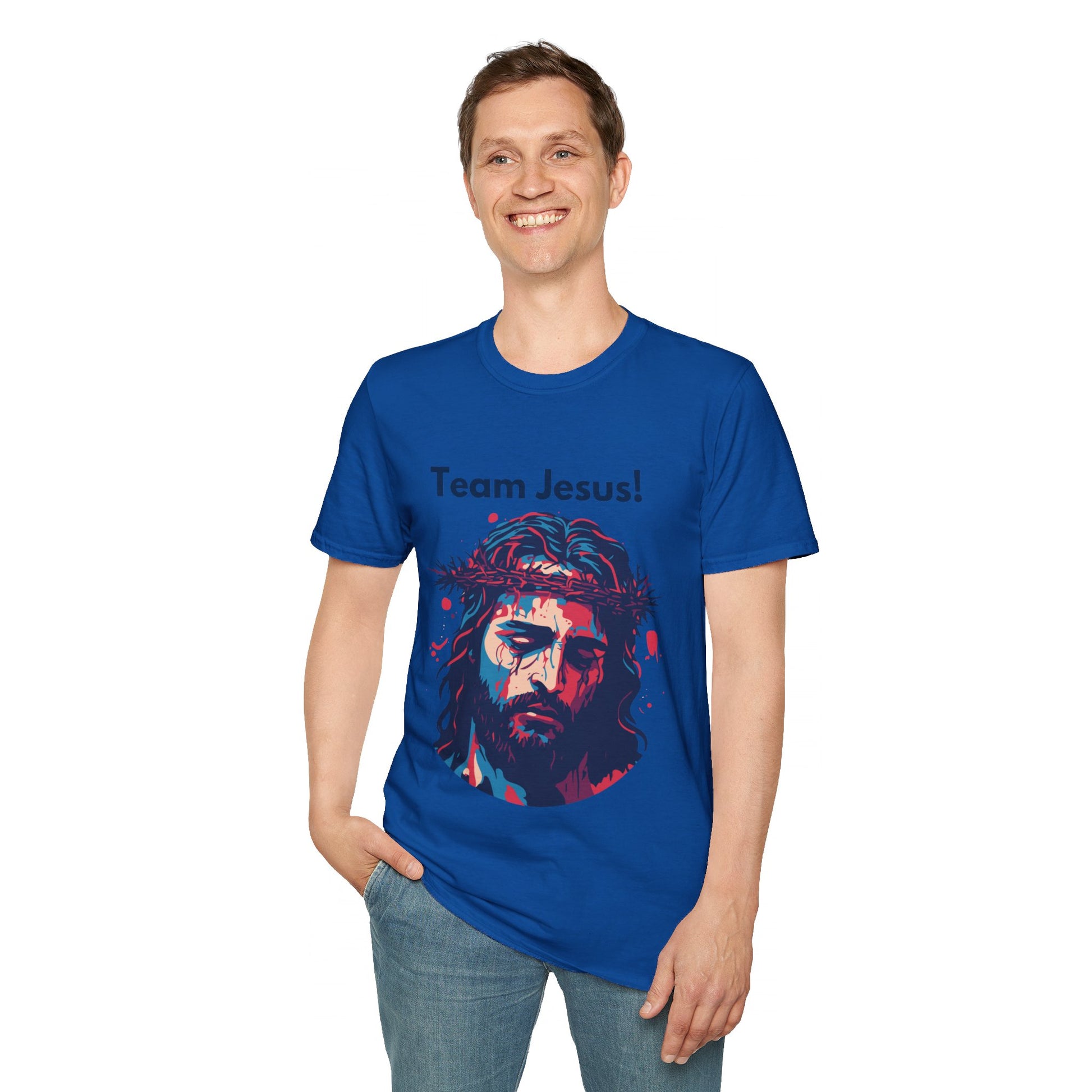 Team Jesus Men's Tshirt S-5XL - Sweet Baby Jeez Teez
