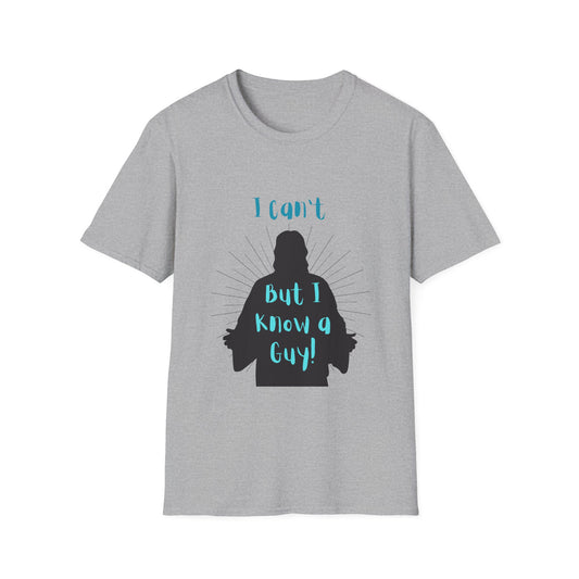 I Know a Guy Men's Tshirt (Black Logo) - Sweet Baby Jeez Teez