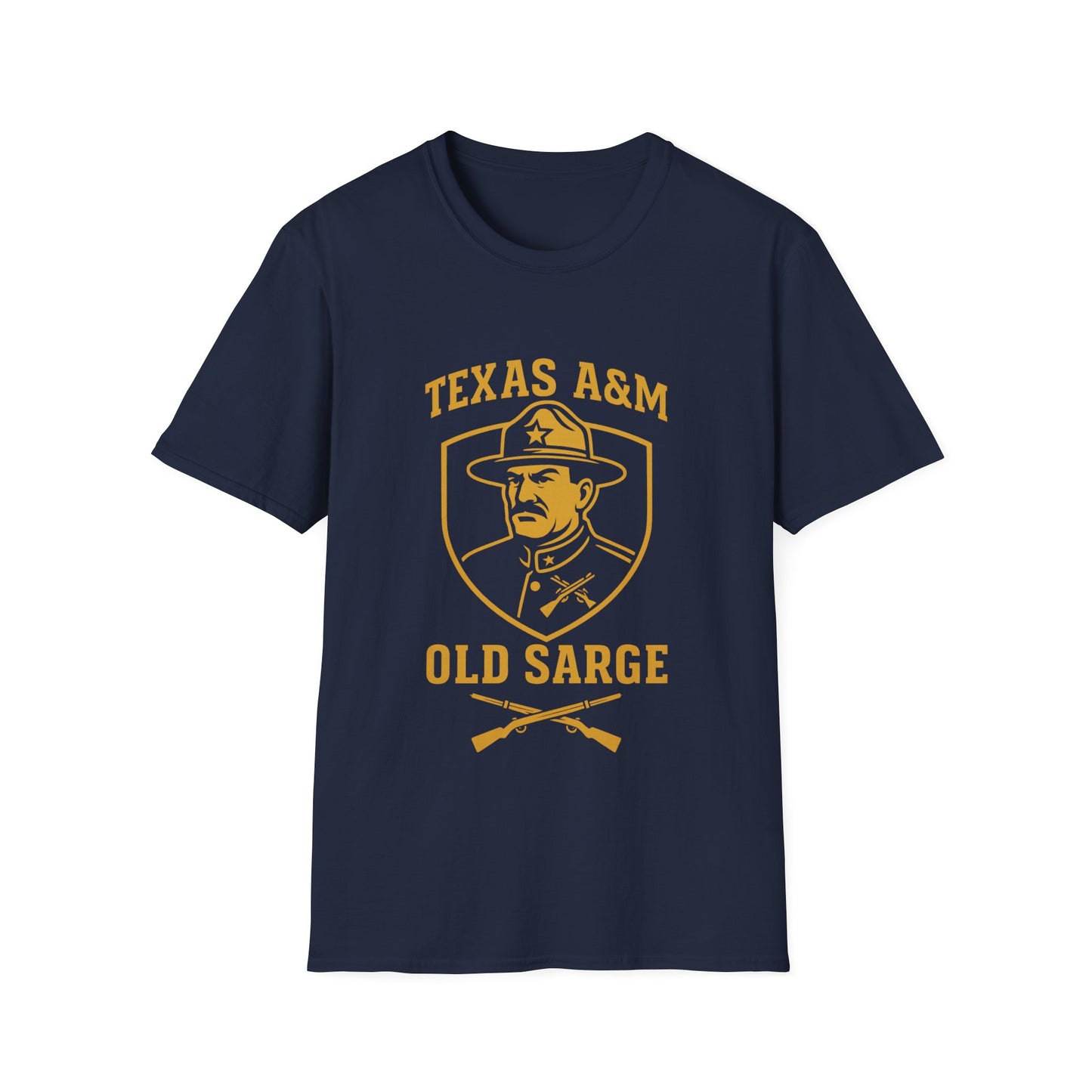 Vintage Texas A&M Old Sarge Softstyle Unisex T-Shirt