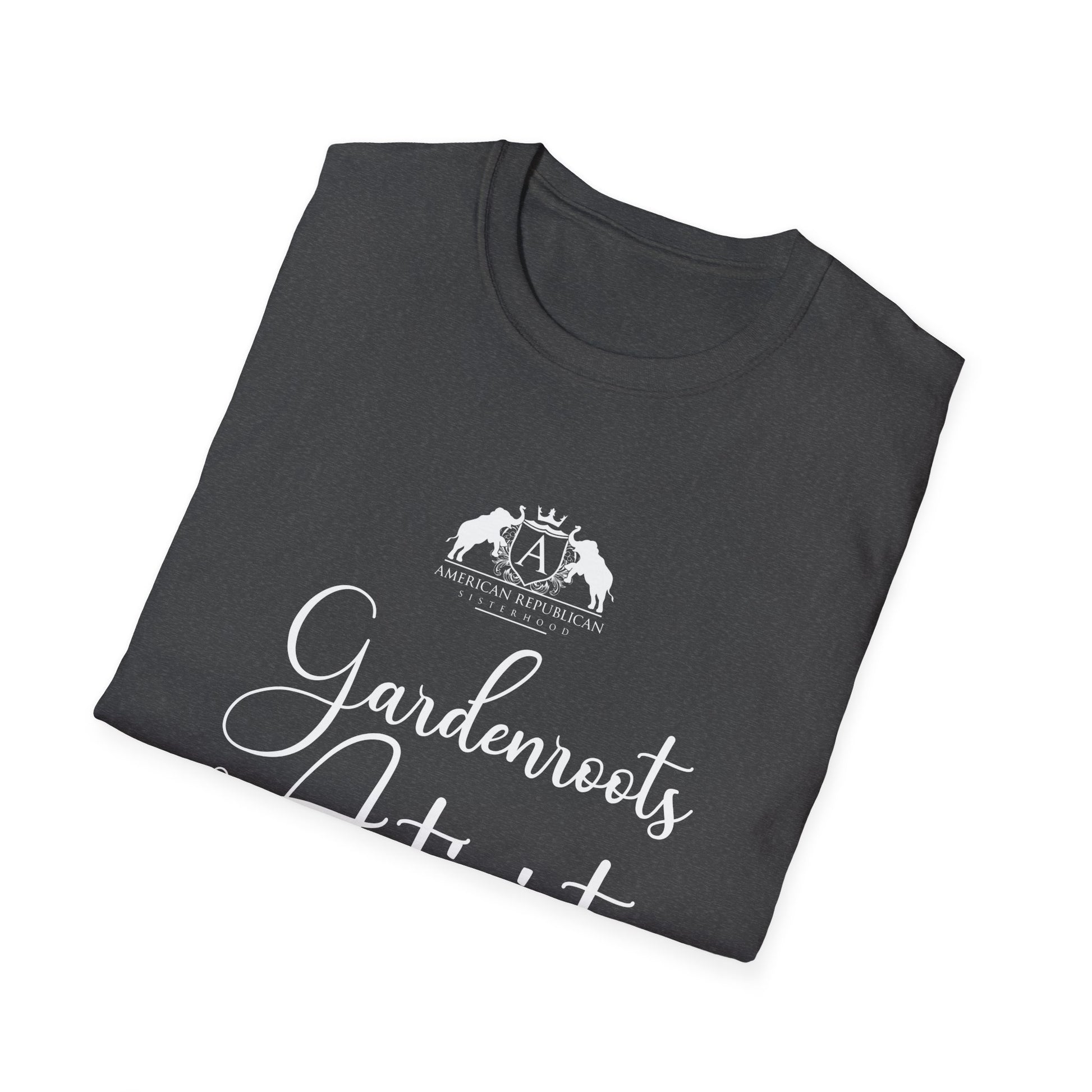 Gardenroots Activist Women's Relaxed/Plus Tshirt (ARS - Script Logo) - Sweet Baby Jeez Teez