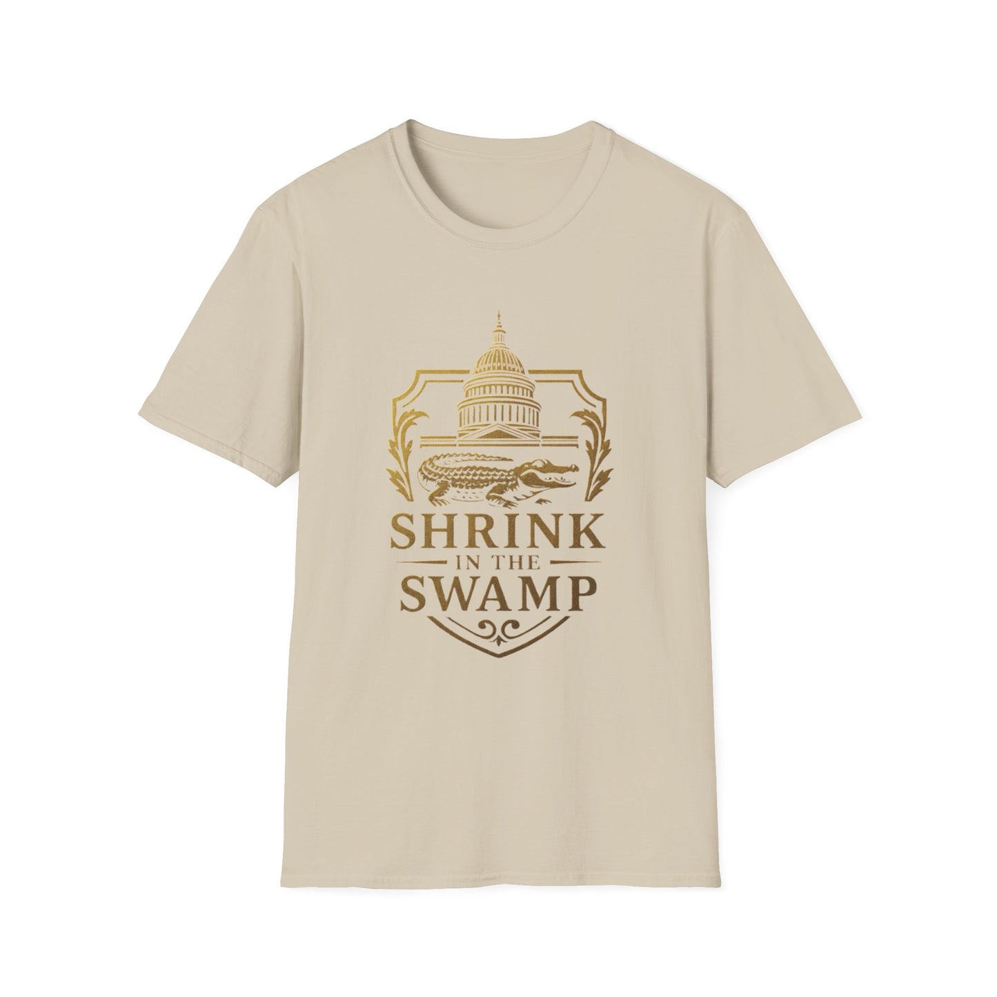 Shrink in the Swamp [TM] Unisex Softstyle T-Shirt - Sweet Baby Jeez Teez