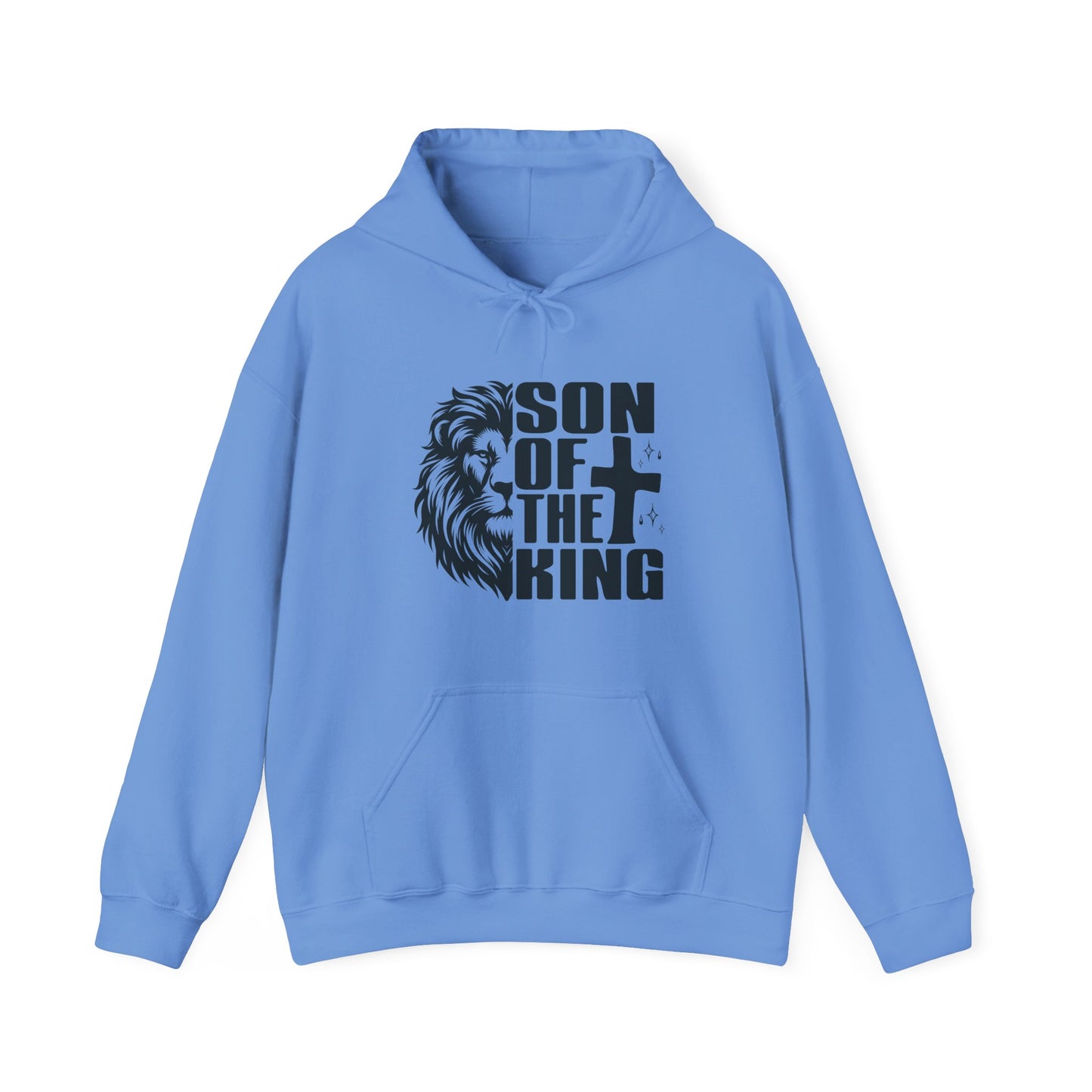 Son of the King Men's Hoodie (Black Logo) - Sweet Baby Jeez Teez