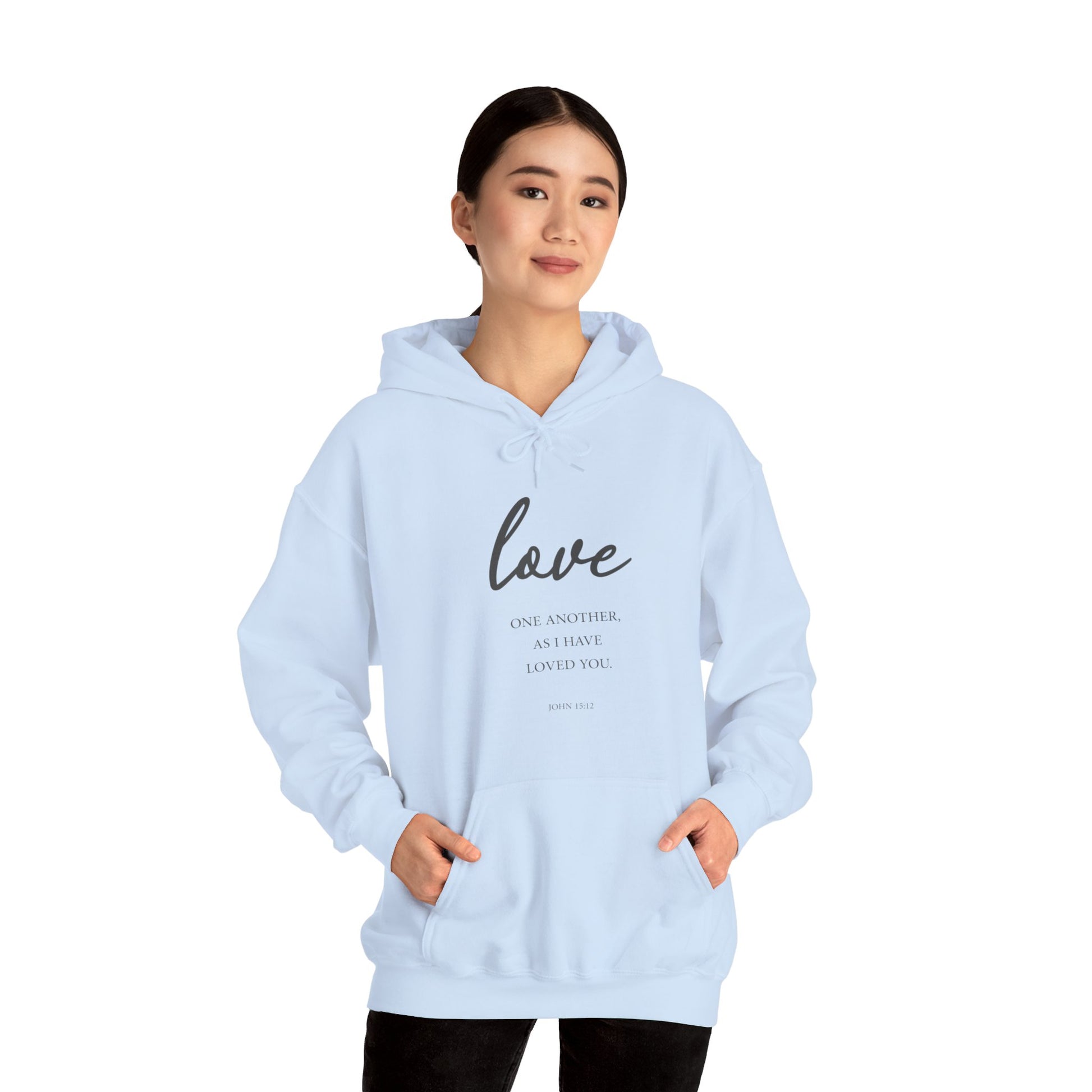 Love Women's Relaxed Hoodie (Black Logo) - Sweet Baby Jeez Teez
