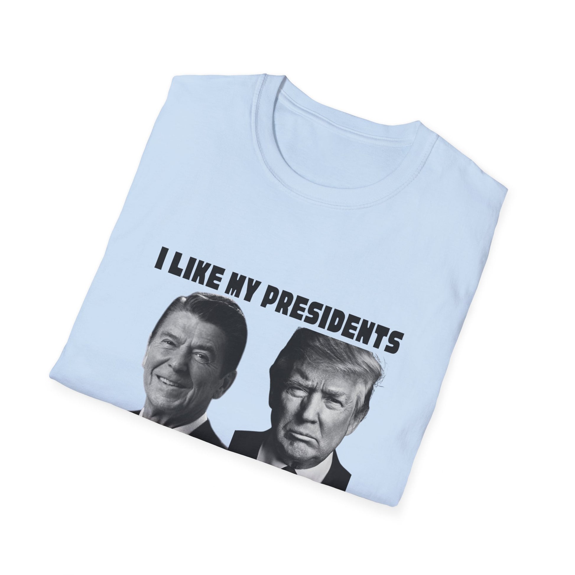 I Like My Presidents Men's Tshirt (Black Logo) - Sweet Baby Jeez Teez