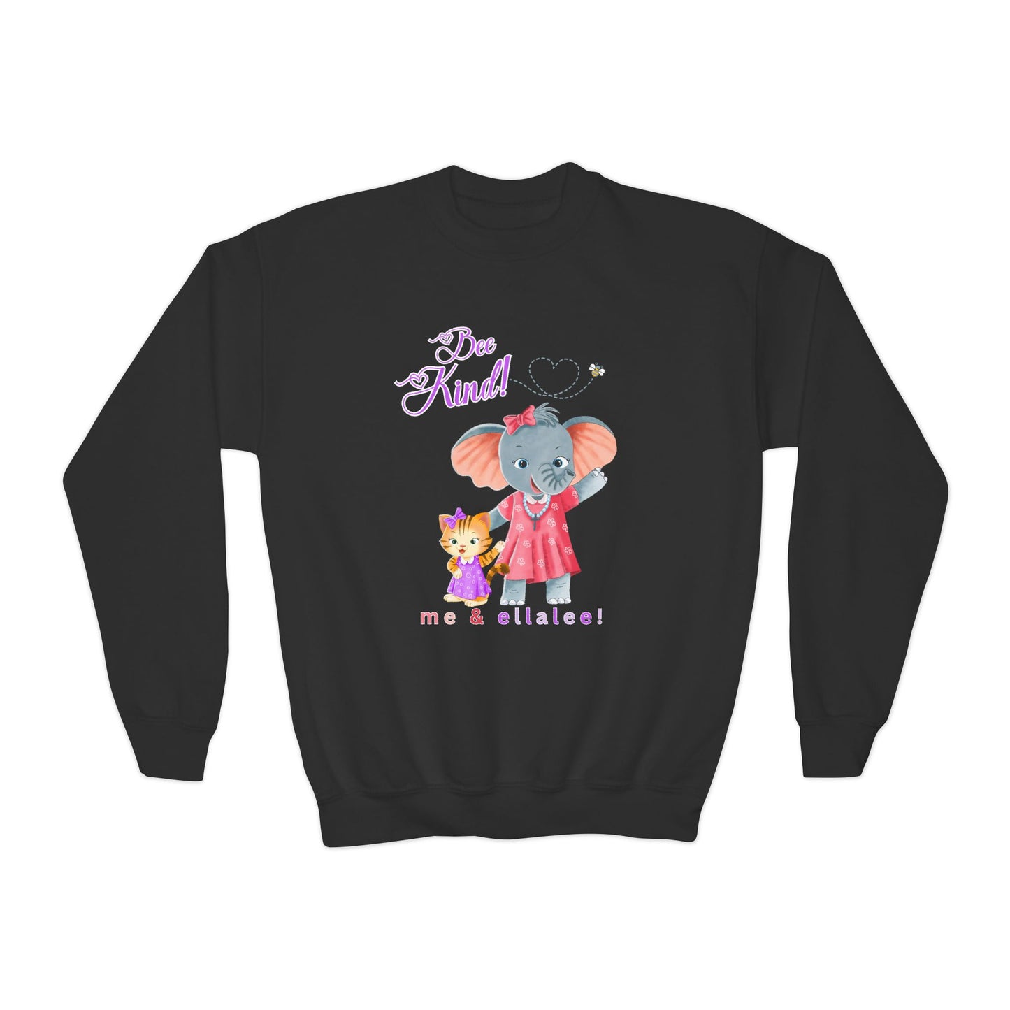Ellalee the Elephant (TM) "Bee" Kind Girl's Sweatshirt
