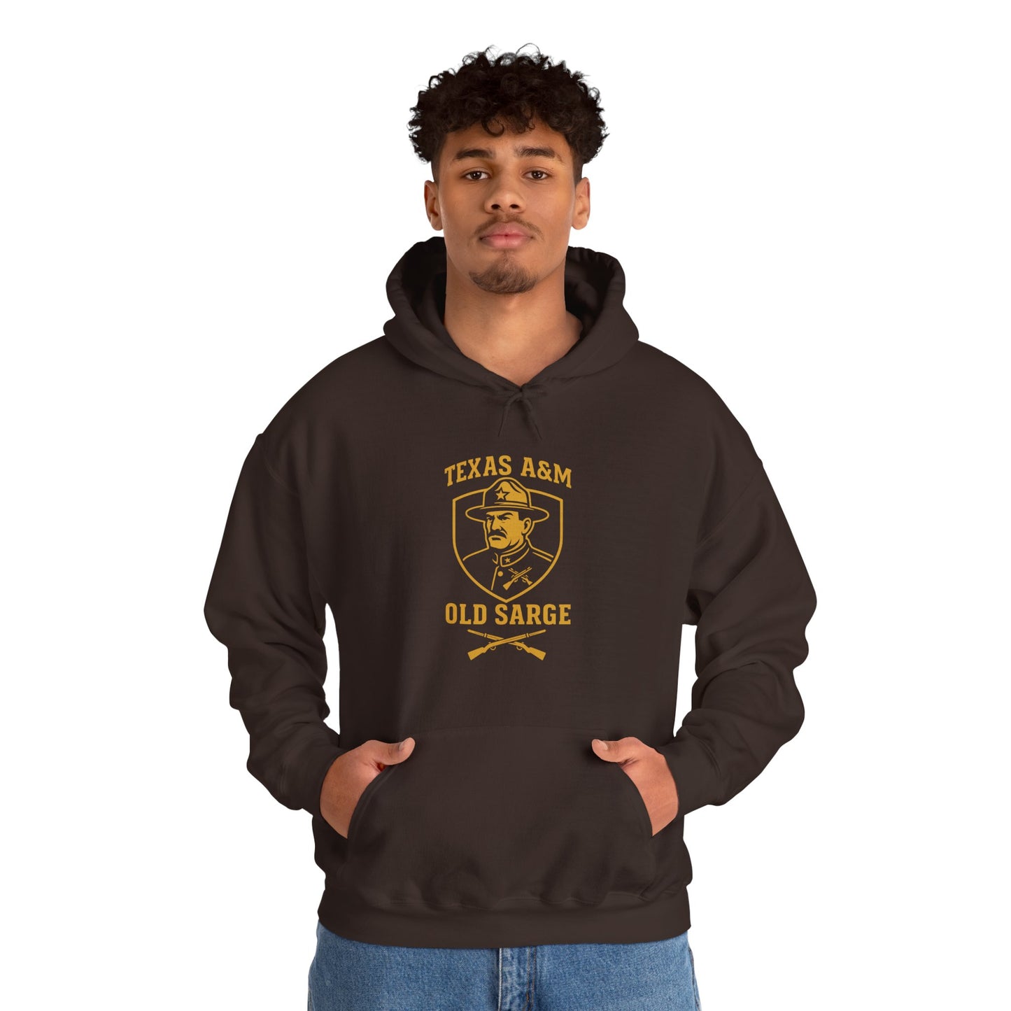 Vintage Texas A&M Old Sarge Unisex Hoodie